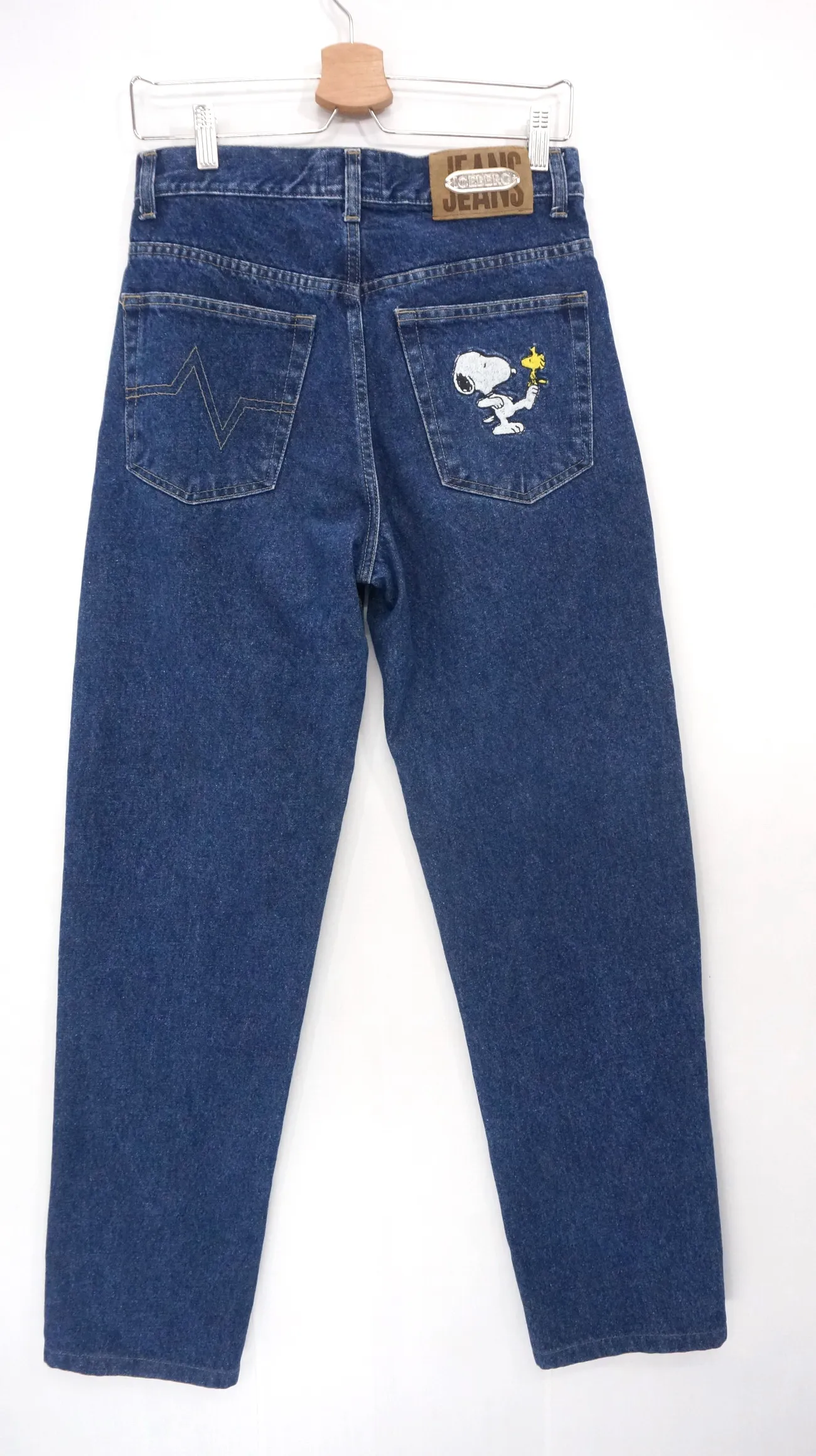 Rare Vintage 90s Iceberg x Peanuts Blue Jeans