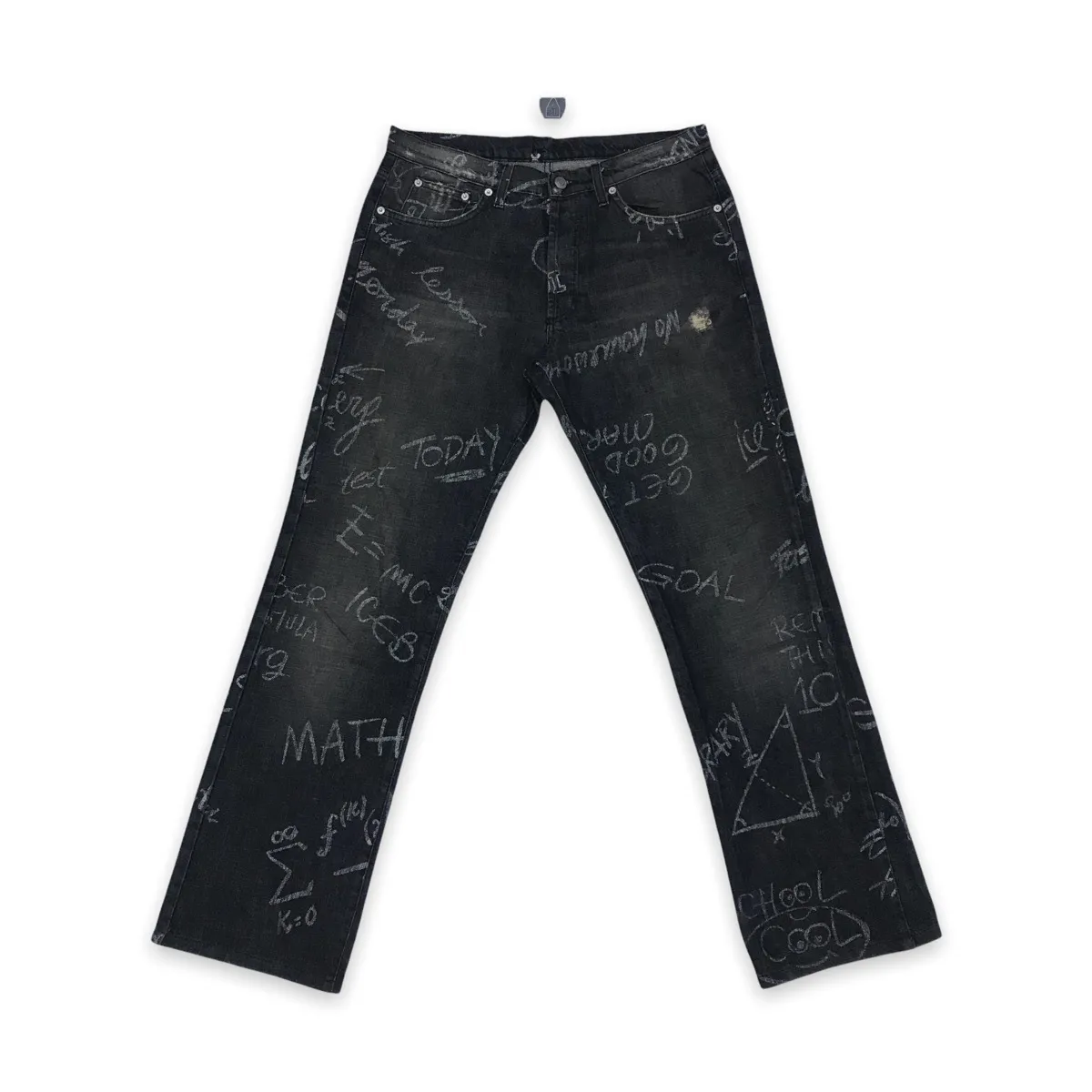 Rare!! ICEBERG ITALIA art unique design pants