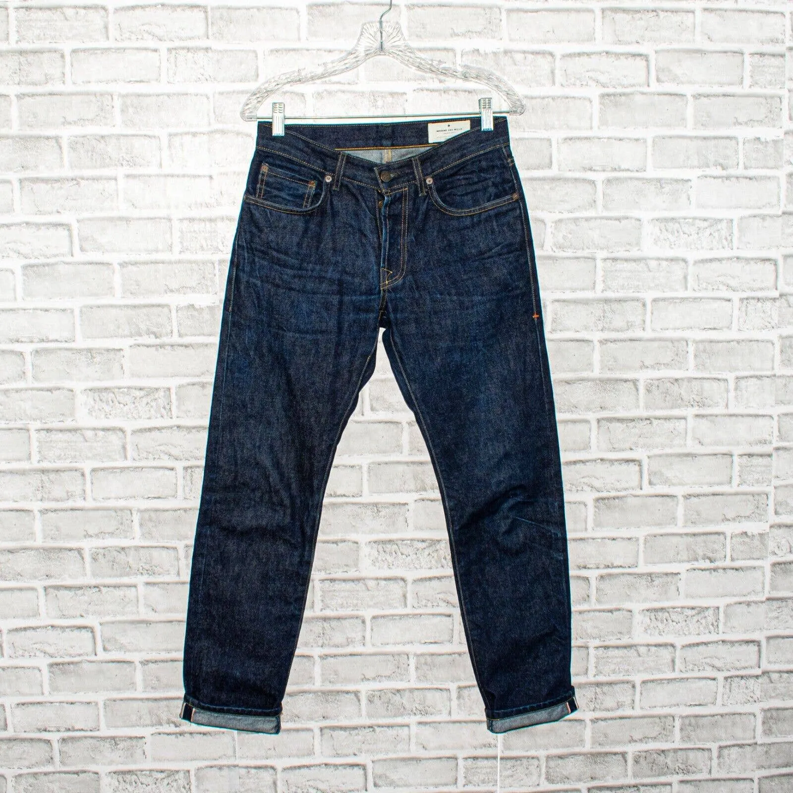 IMOGENE and WILLIE Slim fit Charlie Selvedge Denim Jeans