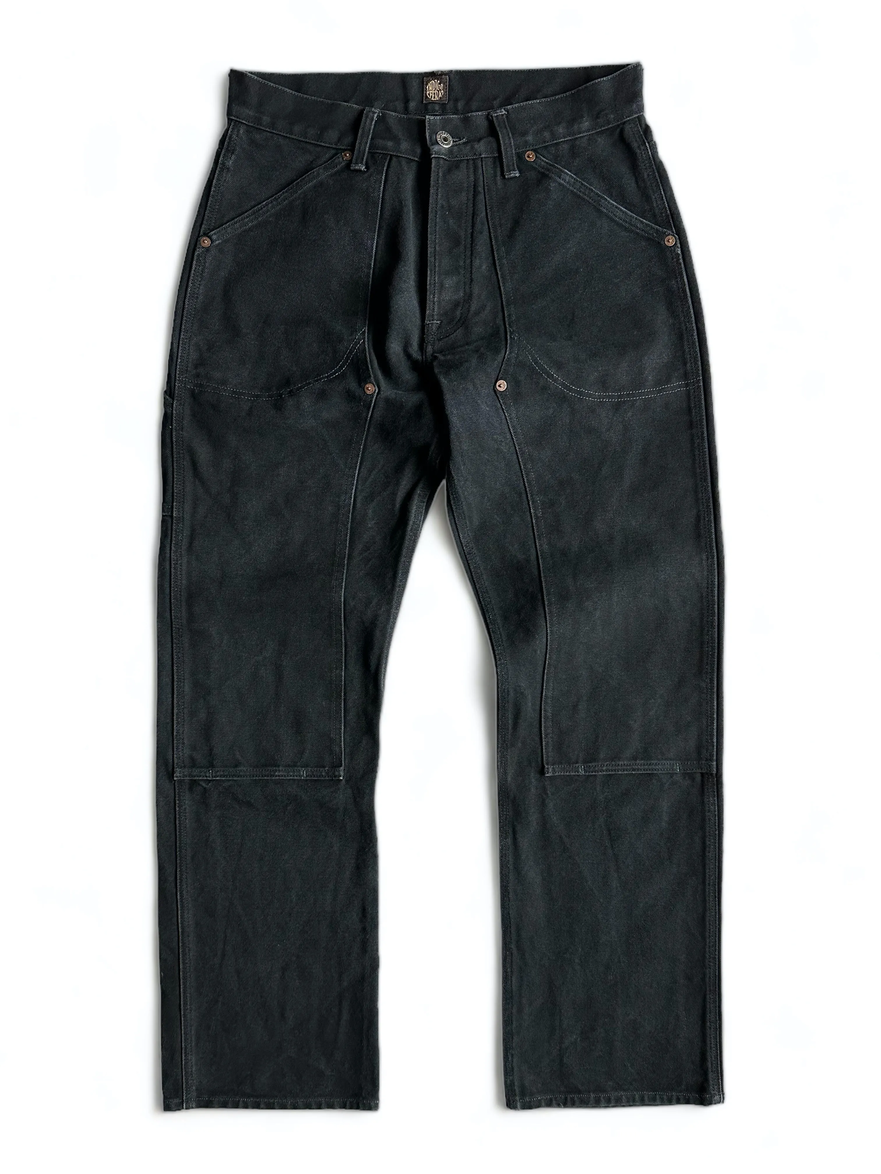 Indigofera Wendell Double Knee Dungaree Pants w30