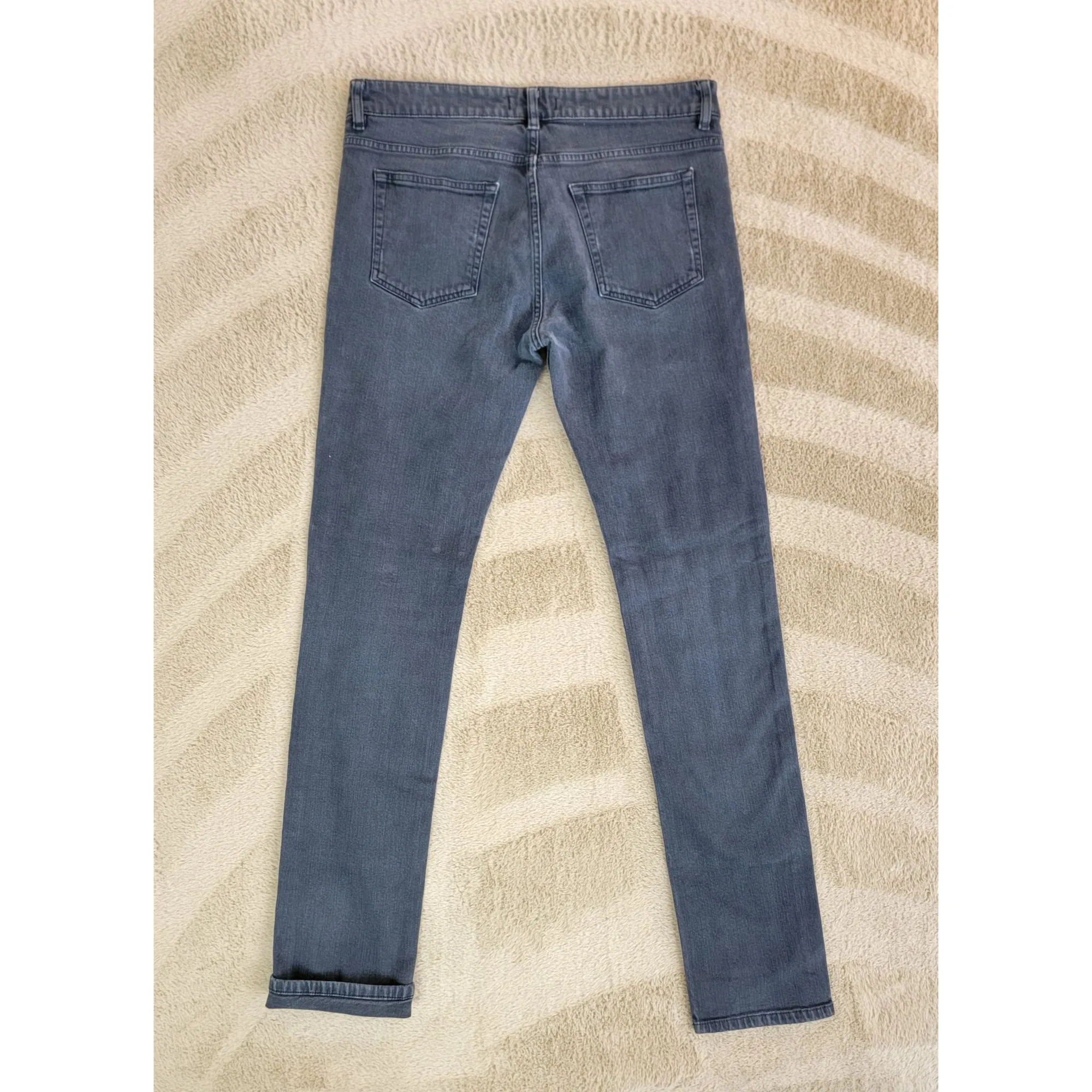 IRO Ernie Slim Fit Faded Black Jeans (FW16) Size 31