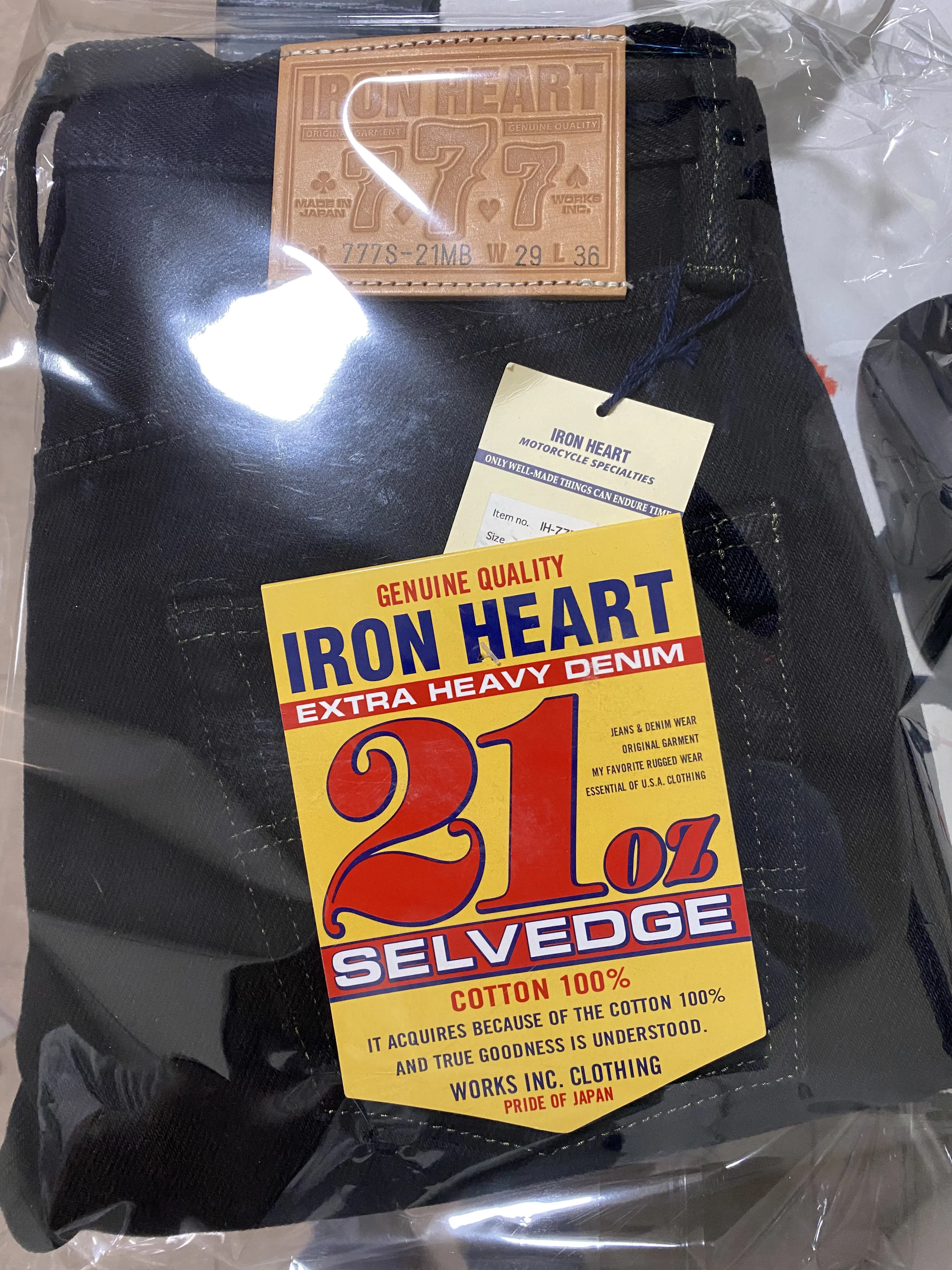 Iron Heart 21oz 777 Jeans
