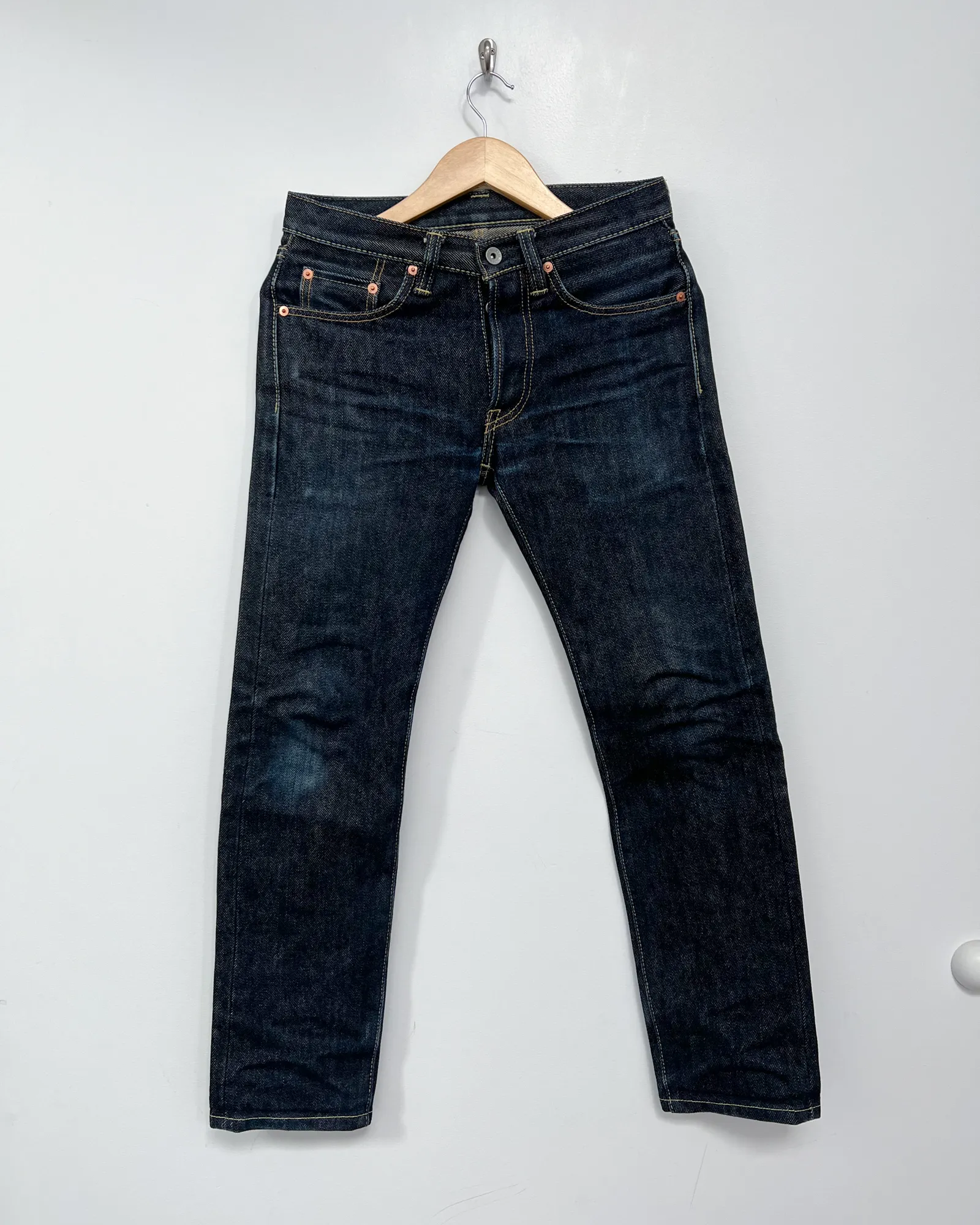 Iron Heart 777s raw denim 21oz
