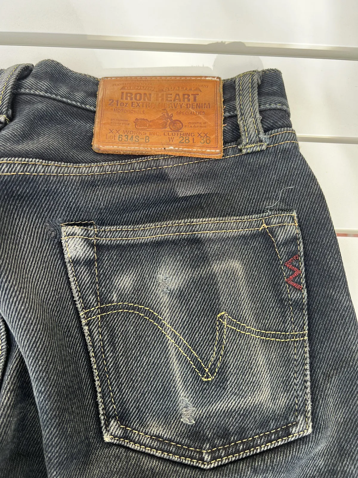 Ironheart Jeans 21oz 634S-B