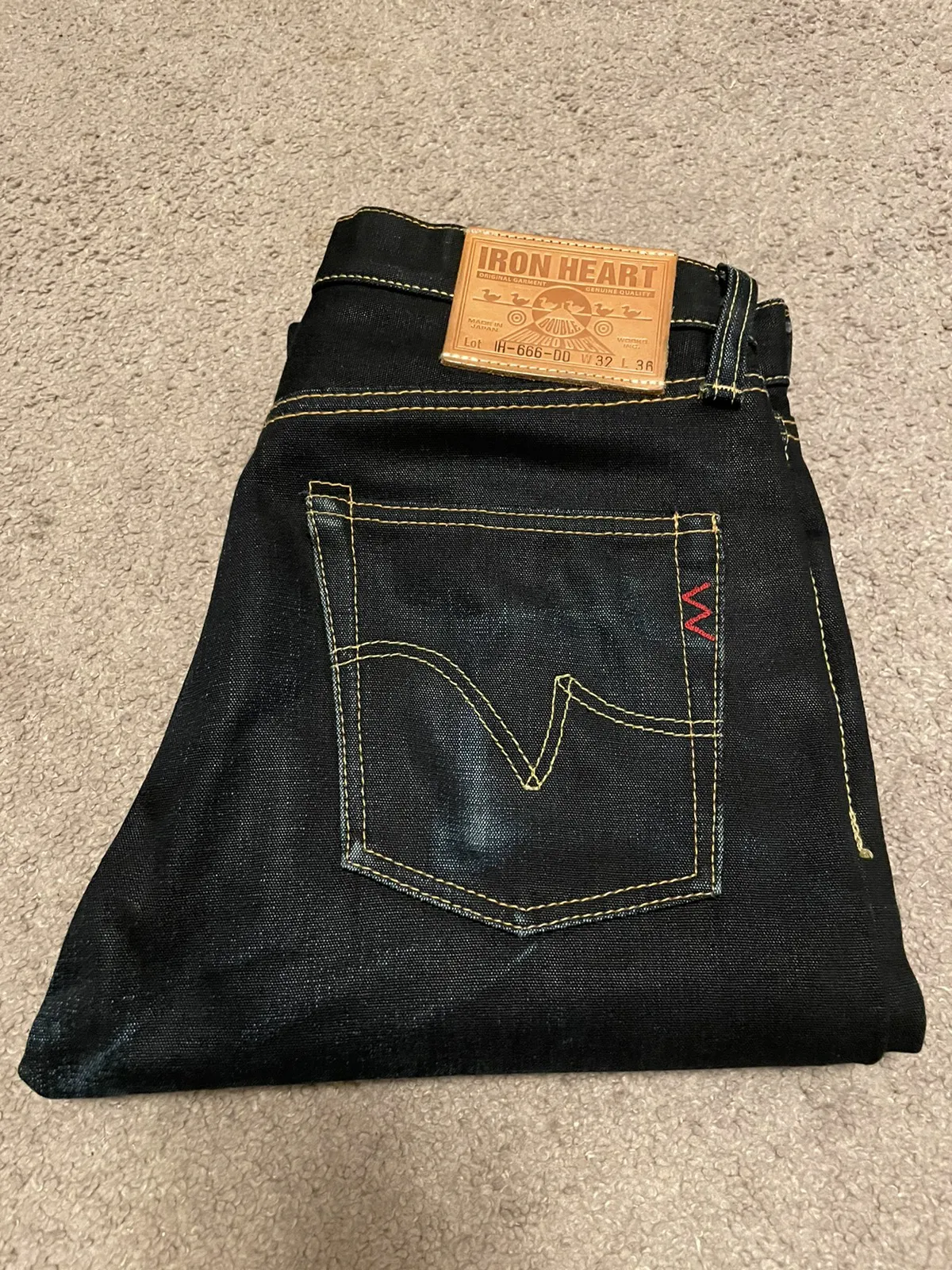 Iron Heart 16.5oz Double Duck 666 32