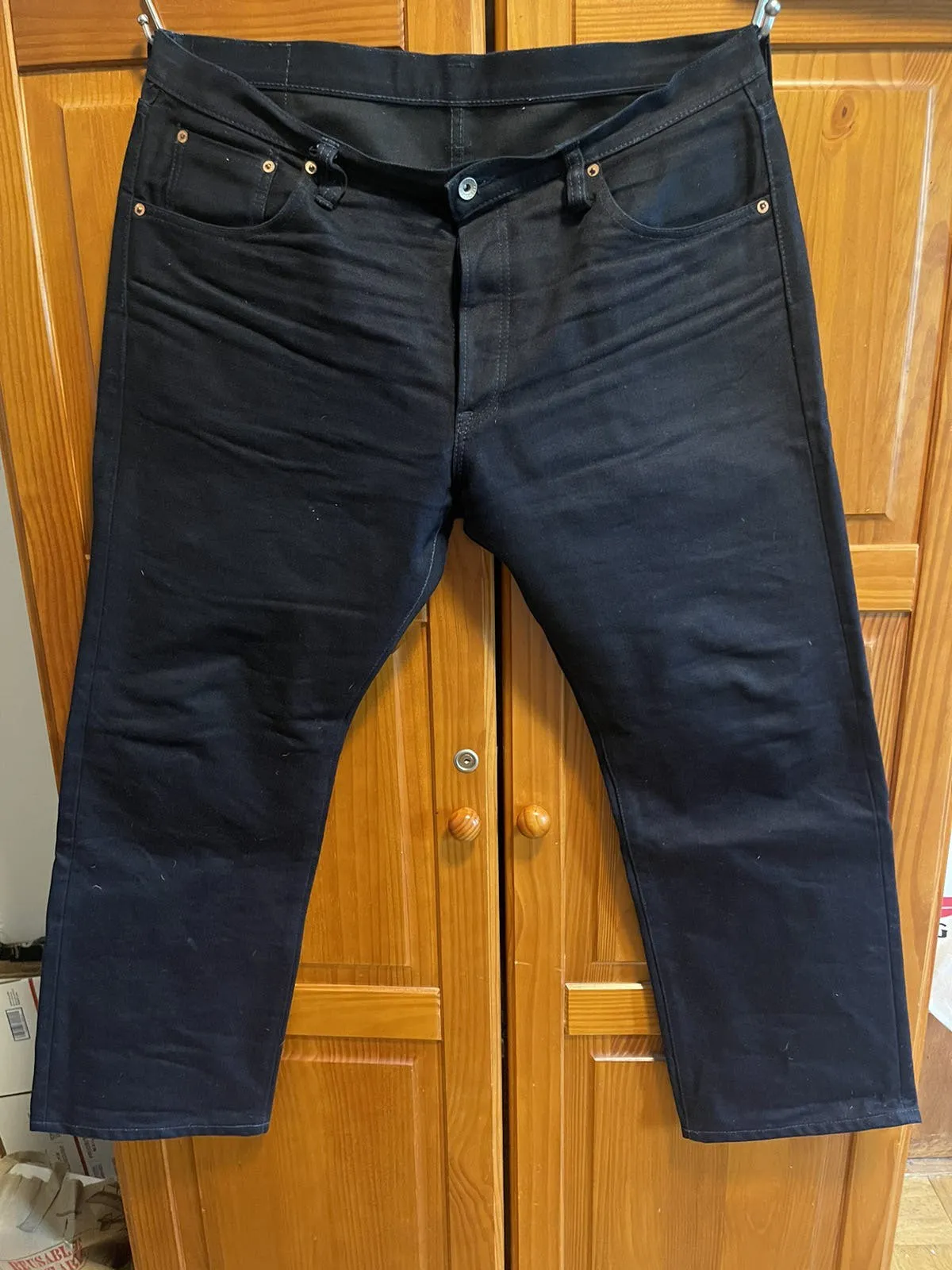 14oz 634 Indigo/Black- Size 40