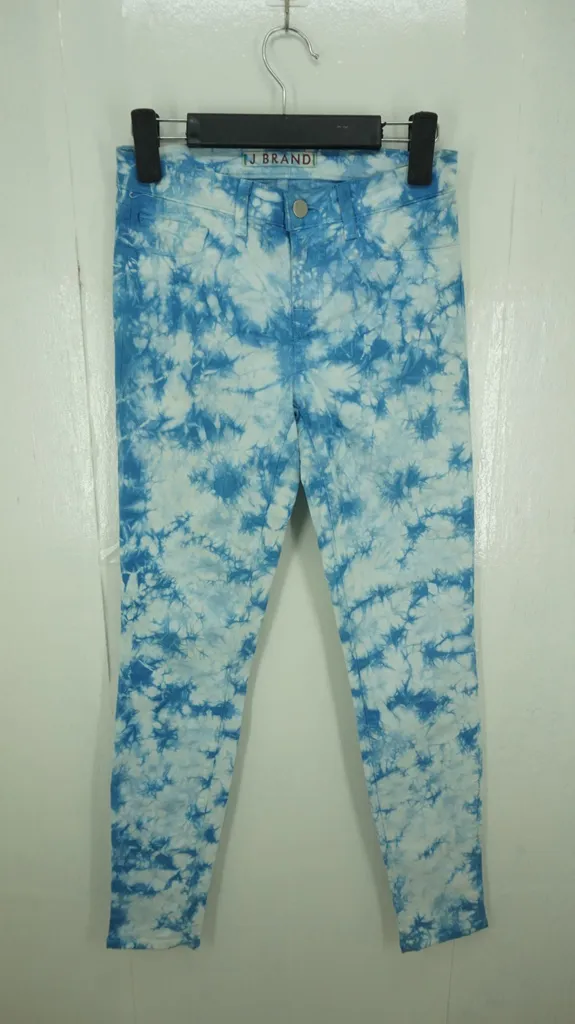 J Brand Skinny Acid Wash Tye Dye Jeans Pants