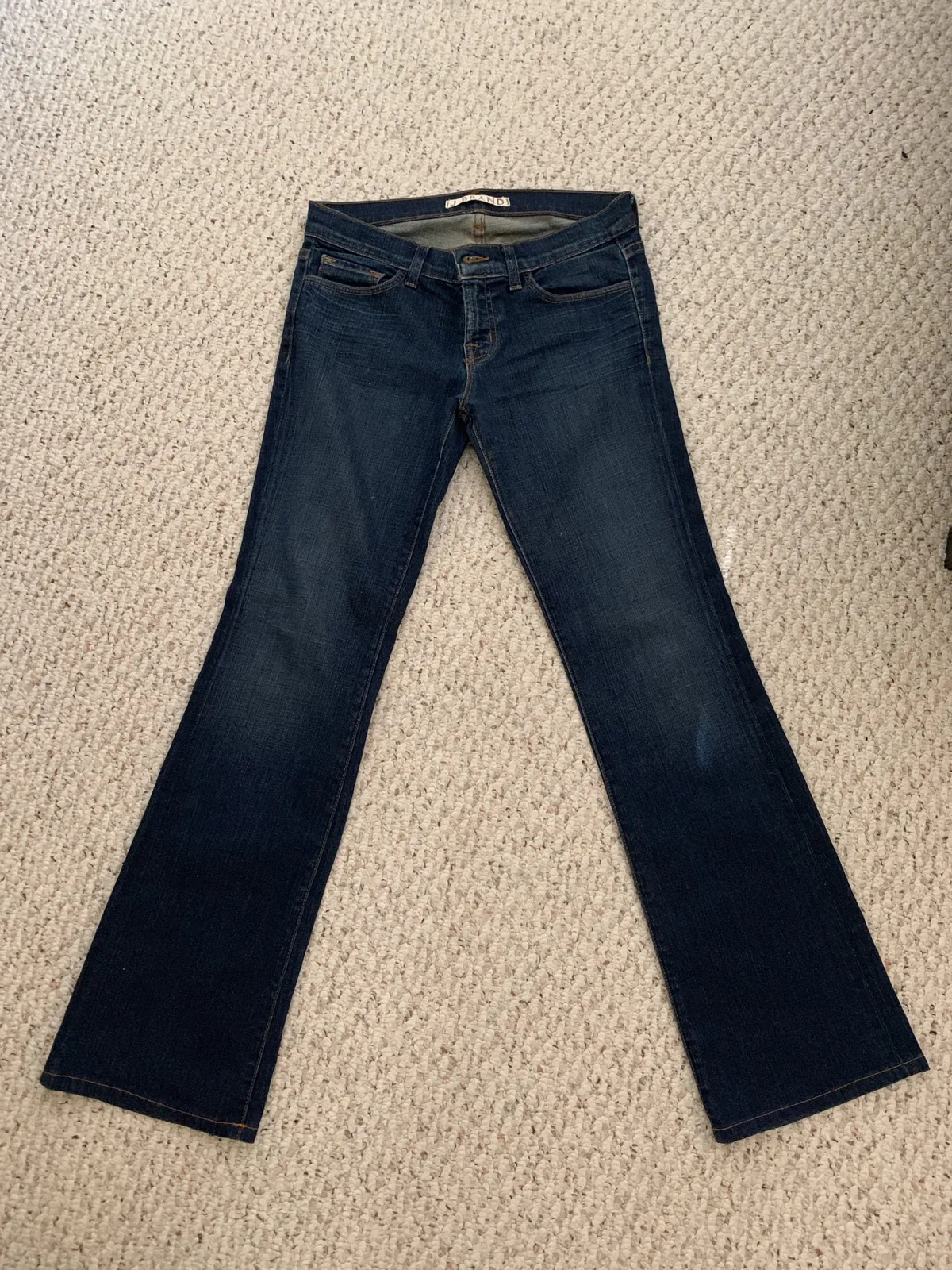J brand dark blue washed women’s jeans