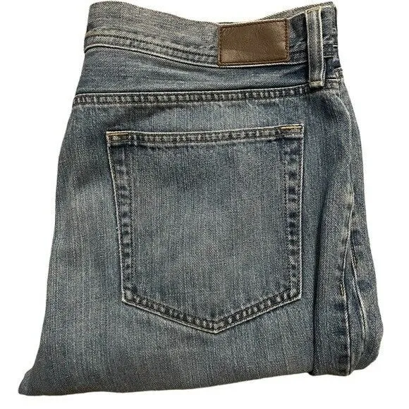 J CREW The Sutton Men's Jeans Straight Blue Denim Size W 36