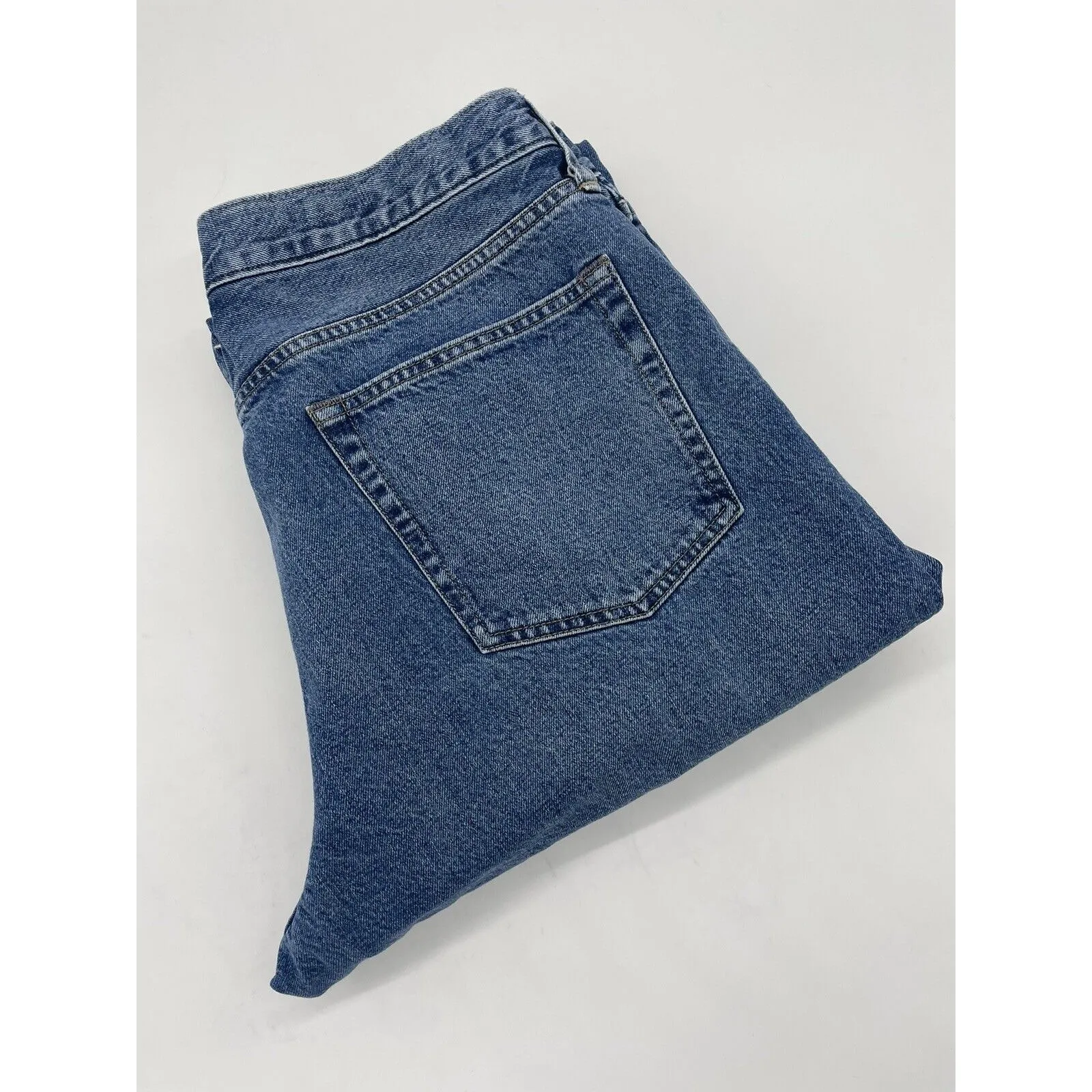 J.Crew Relaxed Straight Leg Medium Rise 100% Cotton Jeans Me