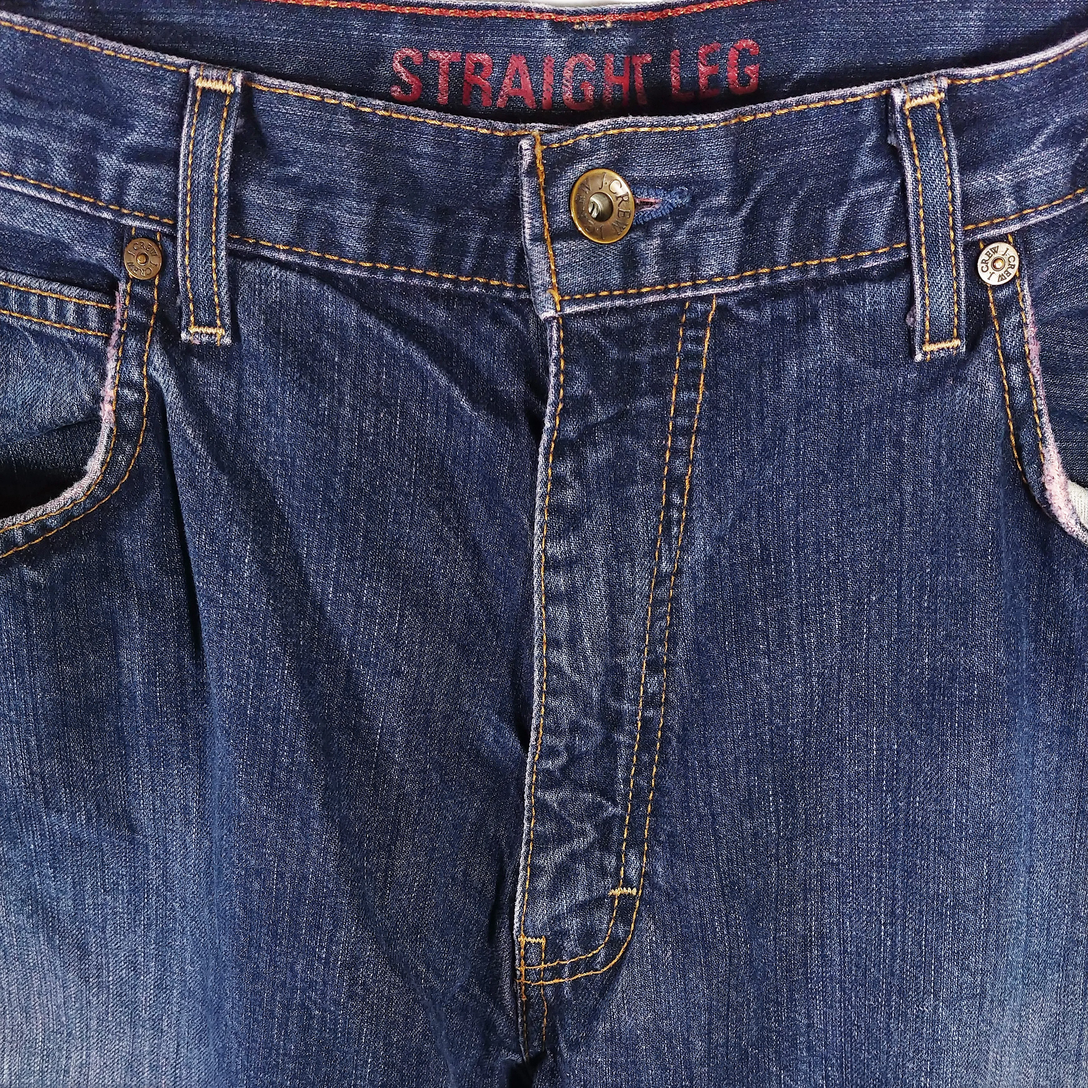 J. Crew Rare Retro Loose Straight Leg Jeans 38W 32L