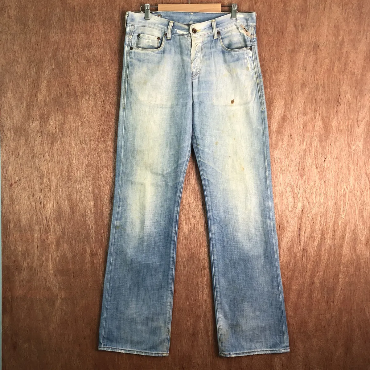 Jack & Jones Vintage Denim Light BLue Jeans Pants #c295
