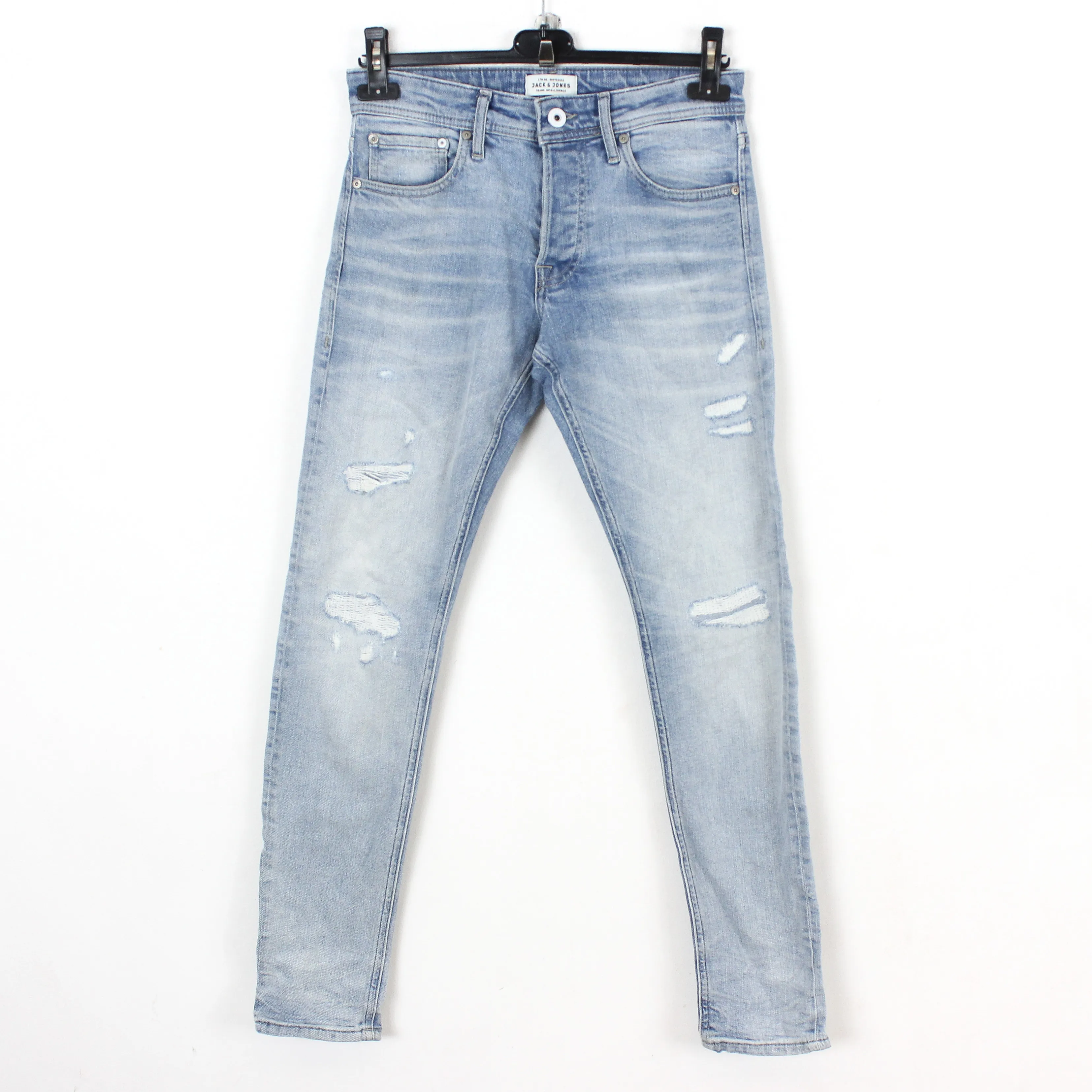 Glenn Mens W28 L32 Slim Tapered Jeans Denim Pants Trousers