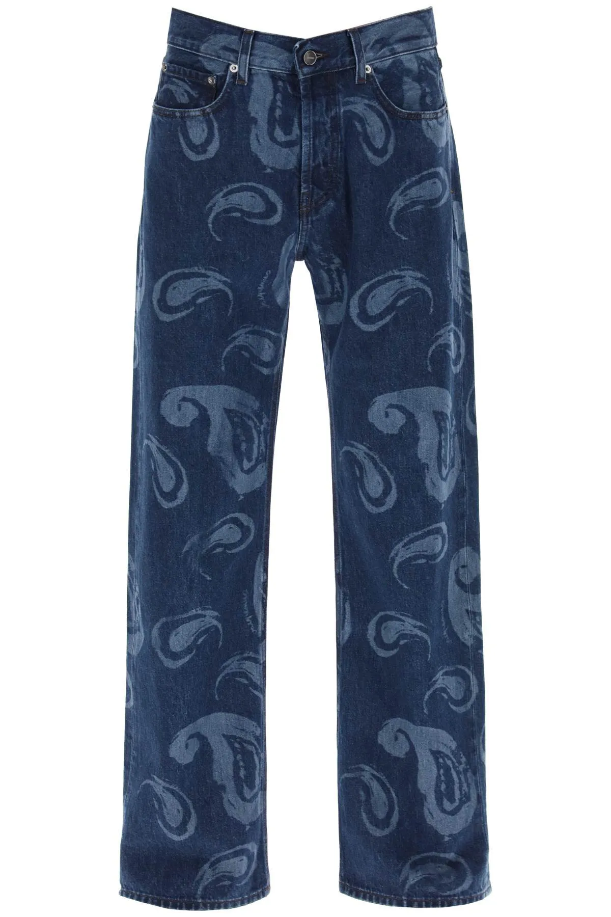 Jacquemus 'Le De-Nimes Suno' Paisley Jeans