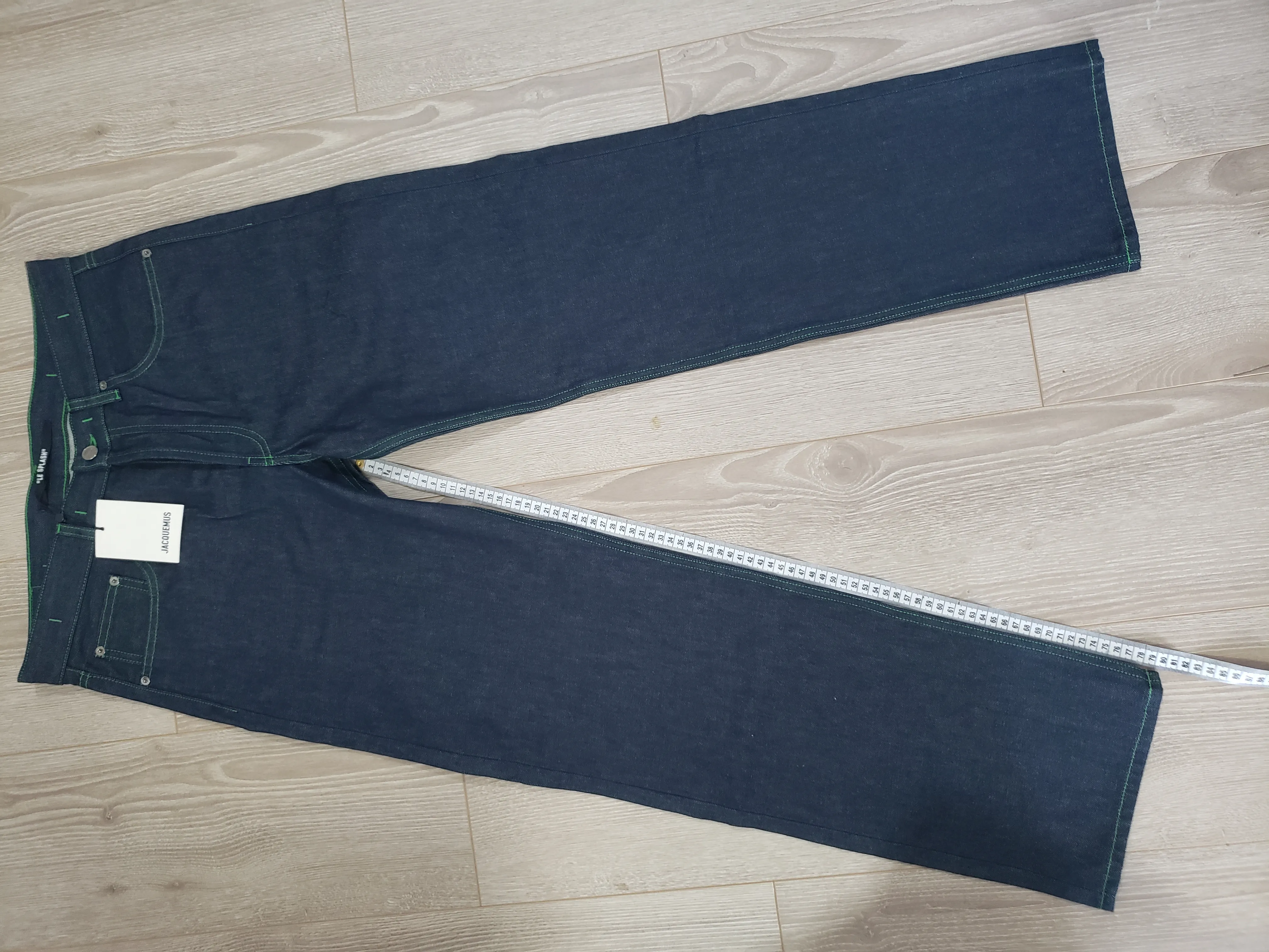 Navy Le Splash 'Le De Nîmes Fresa' Jeans