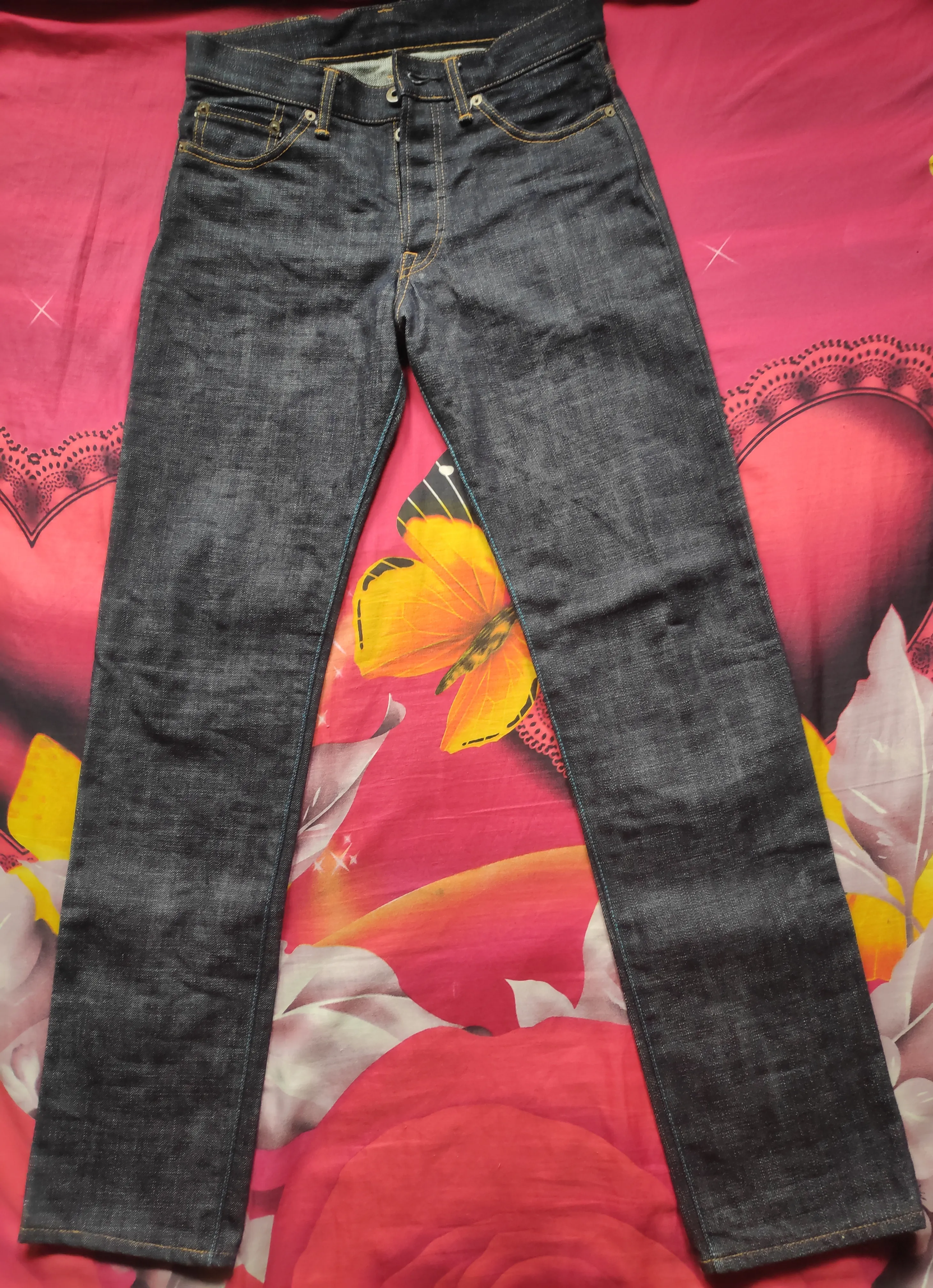 Japan blue denim jeans lot jb0412 pants #01*