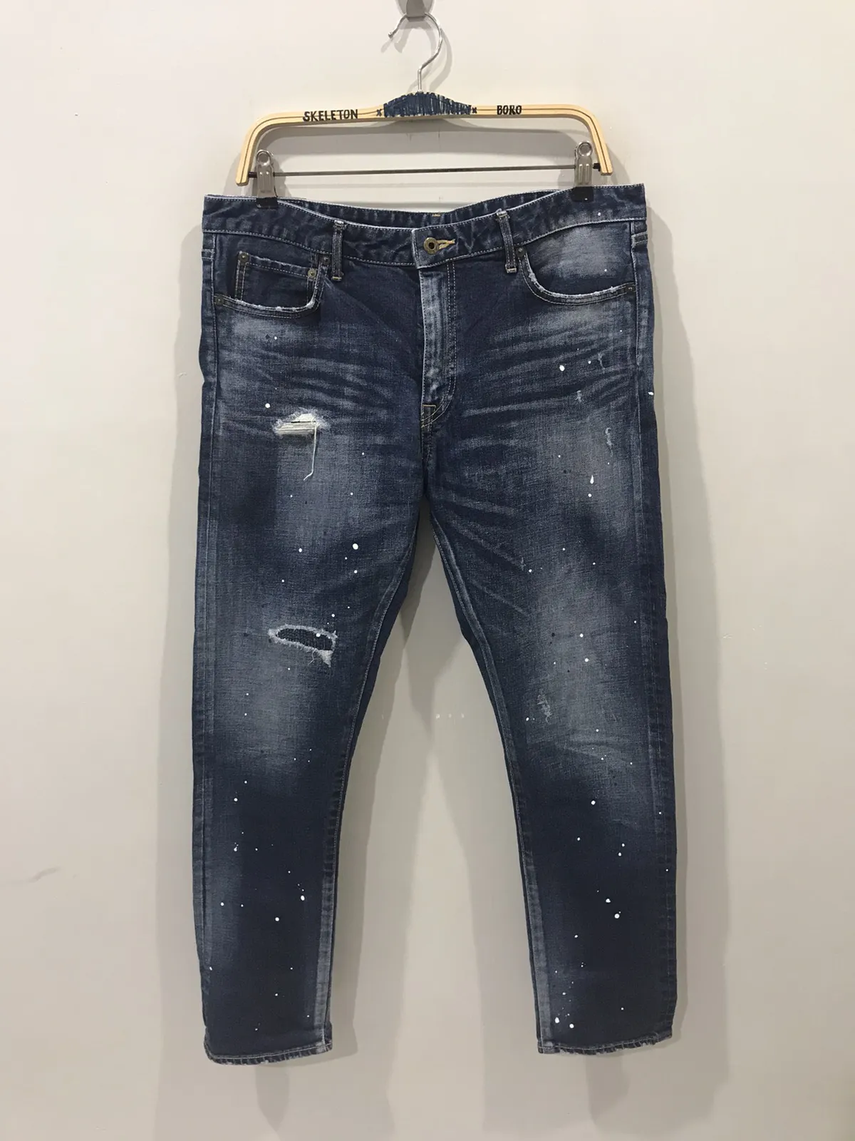 JAPAN BLUE Camarillo Distressed Painter Denim