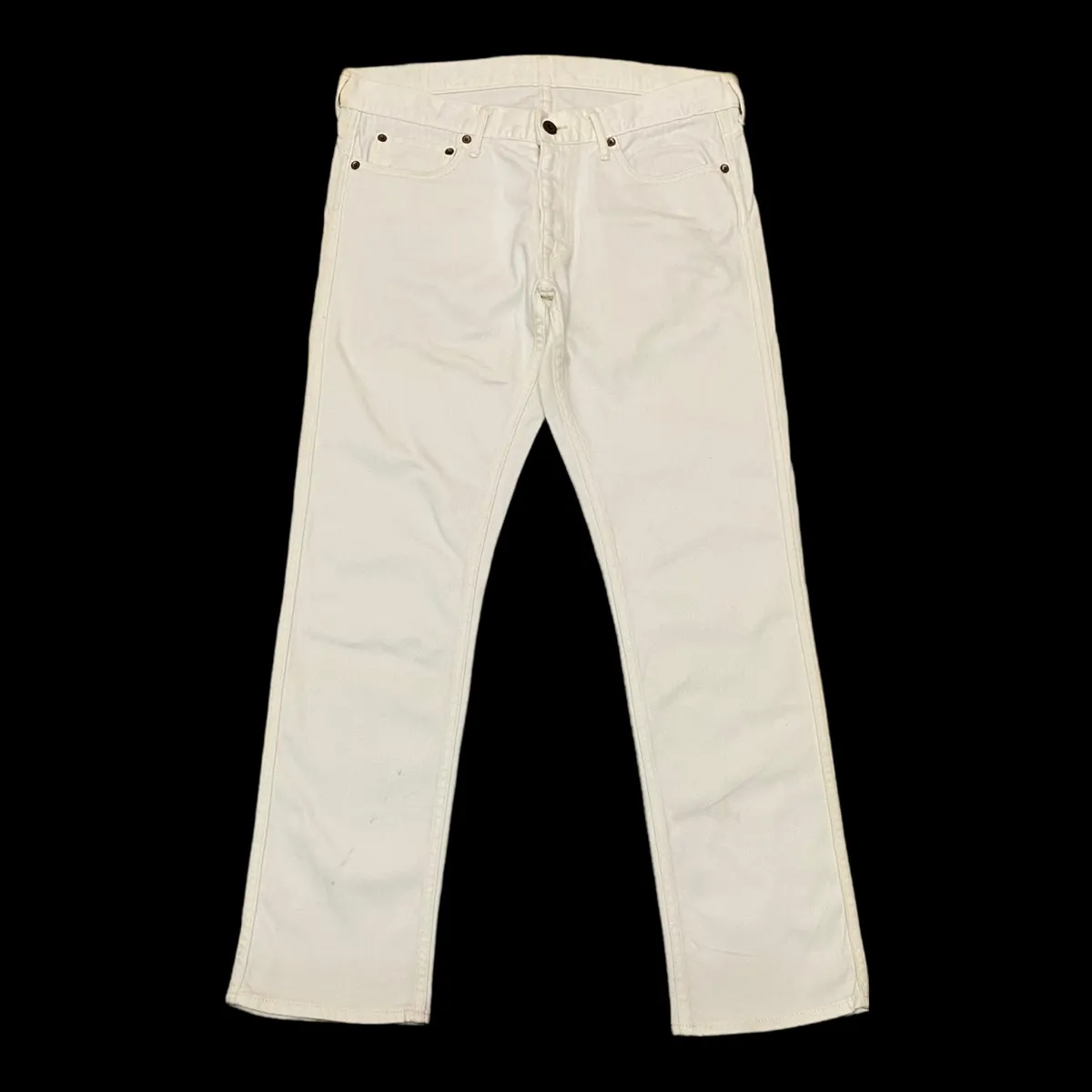 RARE🇯🇵JAPAN BLUE JEANS WHITE DENIM JEANS