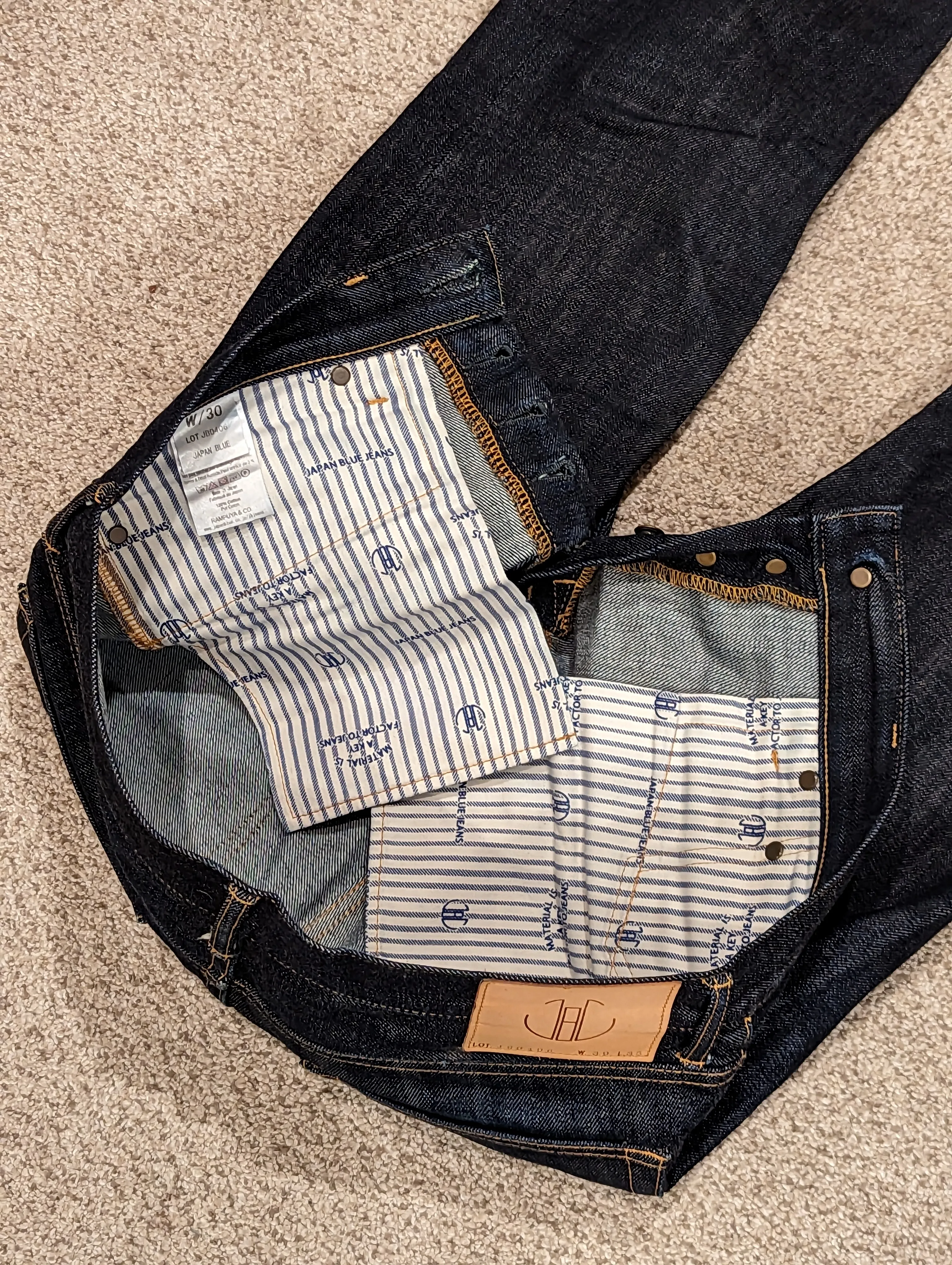 Japan Blue Jeans selvedge denim