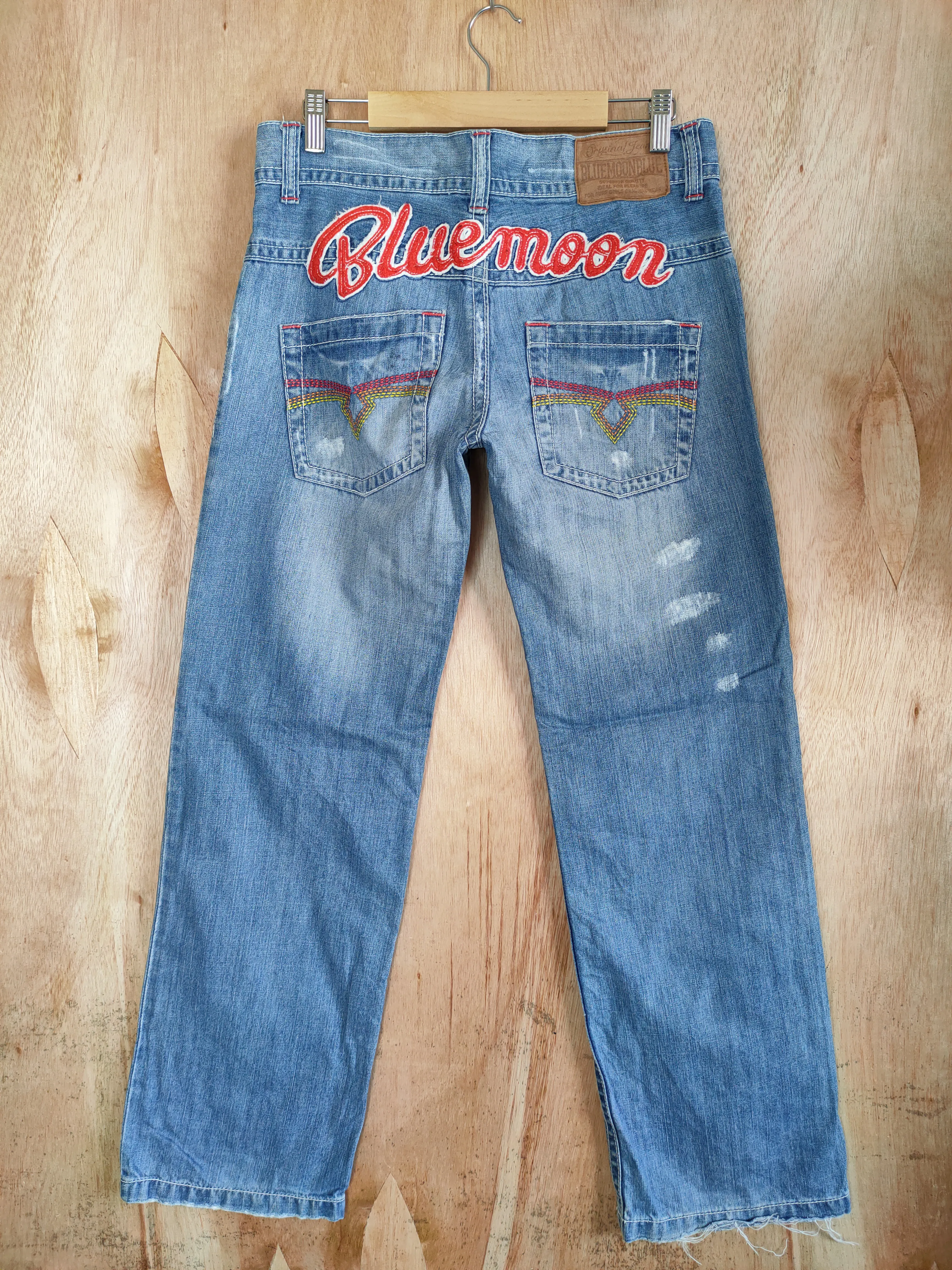 BLUE MOON BLUE DENIM JEANS PANTS