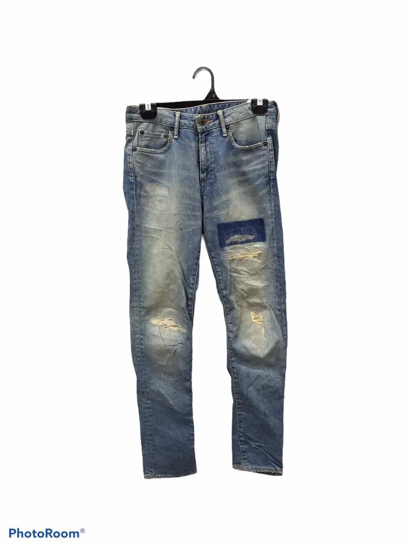 Japan Blue Distressed denim Rare design