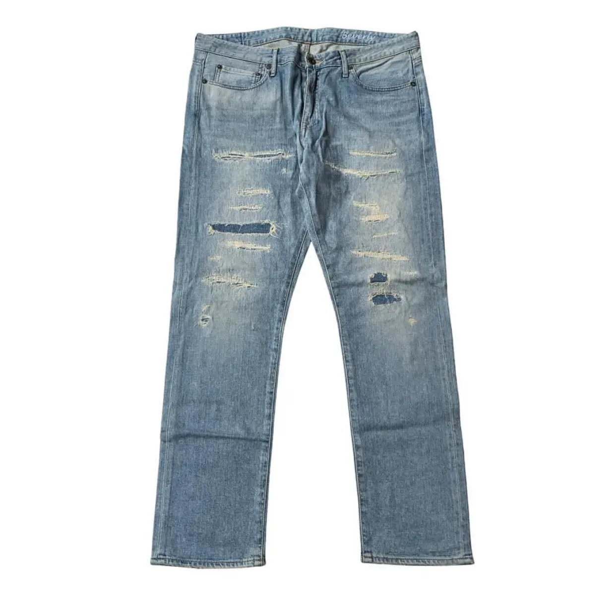 Japan Blue Jeans Distressed Denim Pants