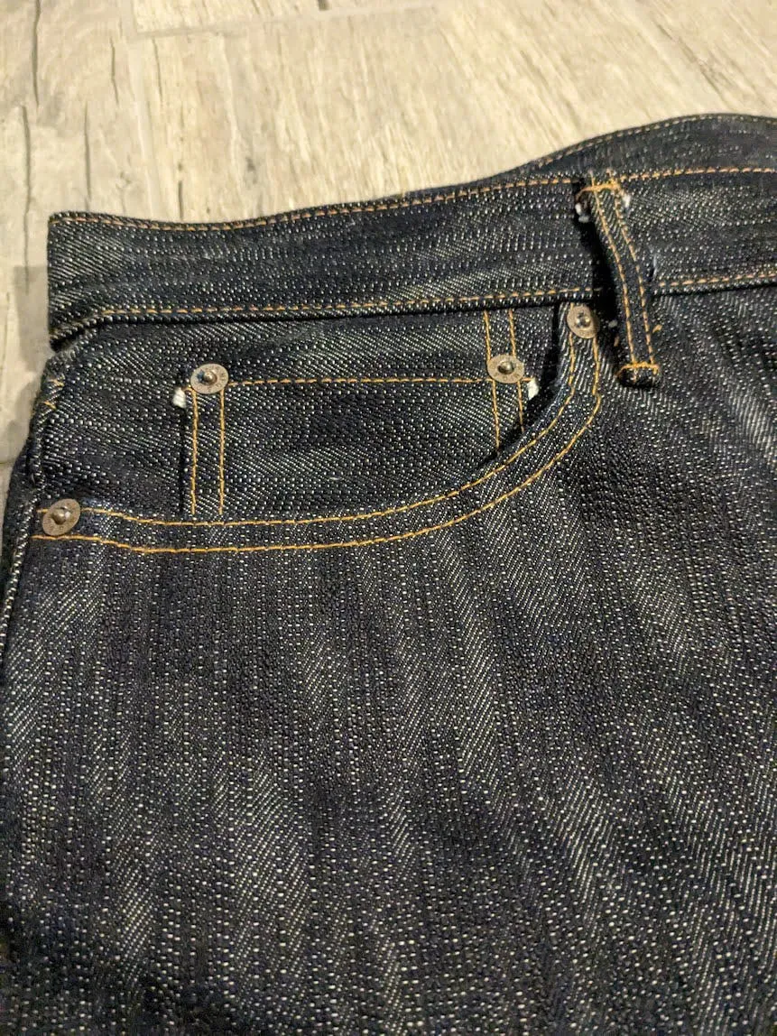 18oz Heavy Slub High Tapered Fit