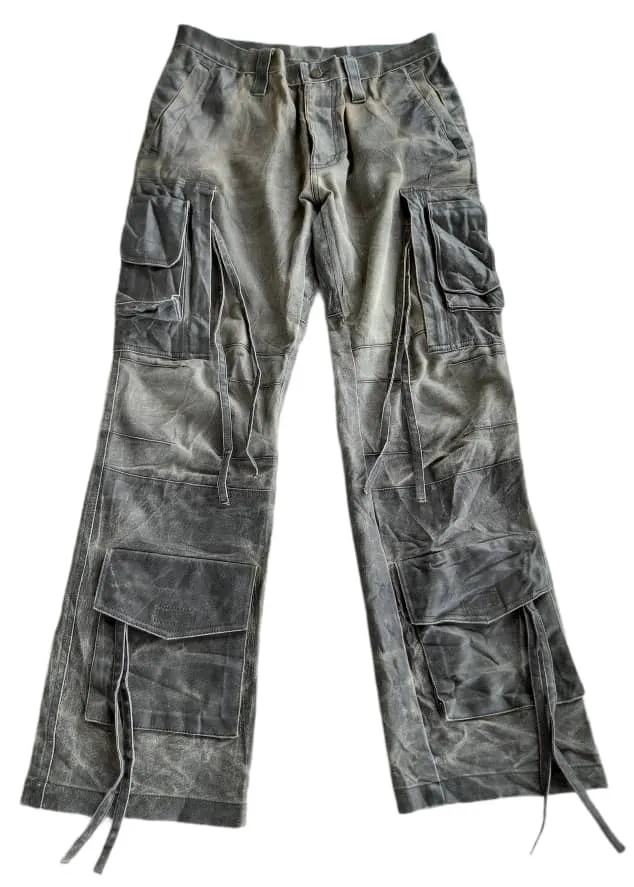 MEGA RARE! Jean Paul Gaultier Tactical Pockets Flared Pants