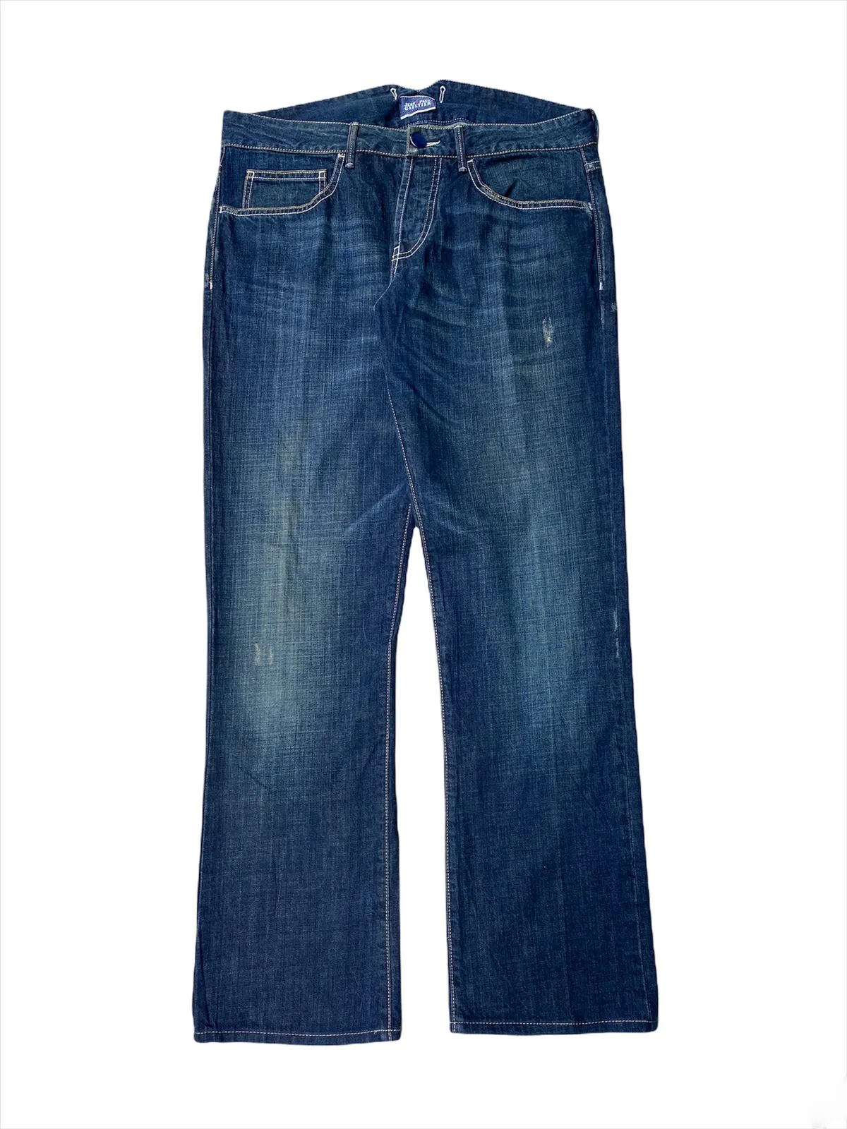 Jean Paul Gaultier Ripped Denim Jeans