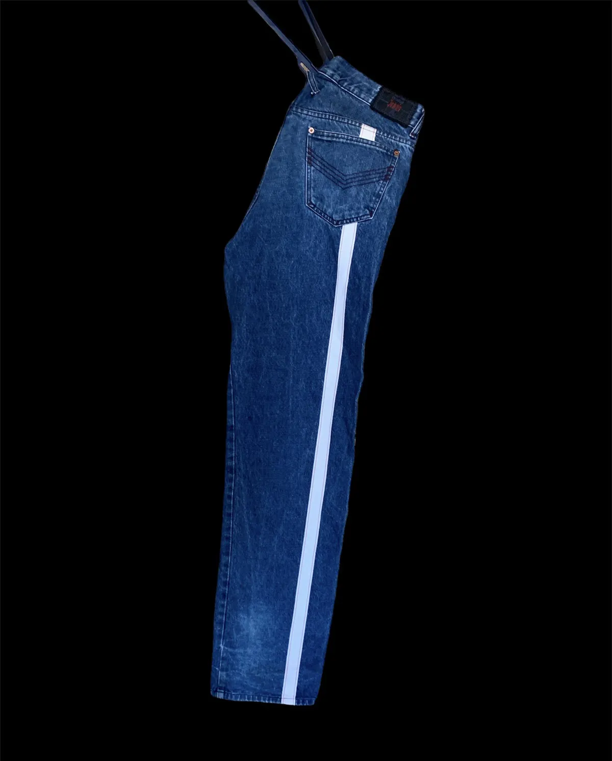 Jean Paul Gaultier Jeans blue strip vintage denim