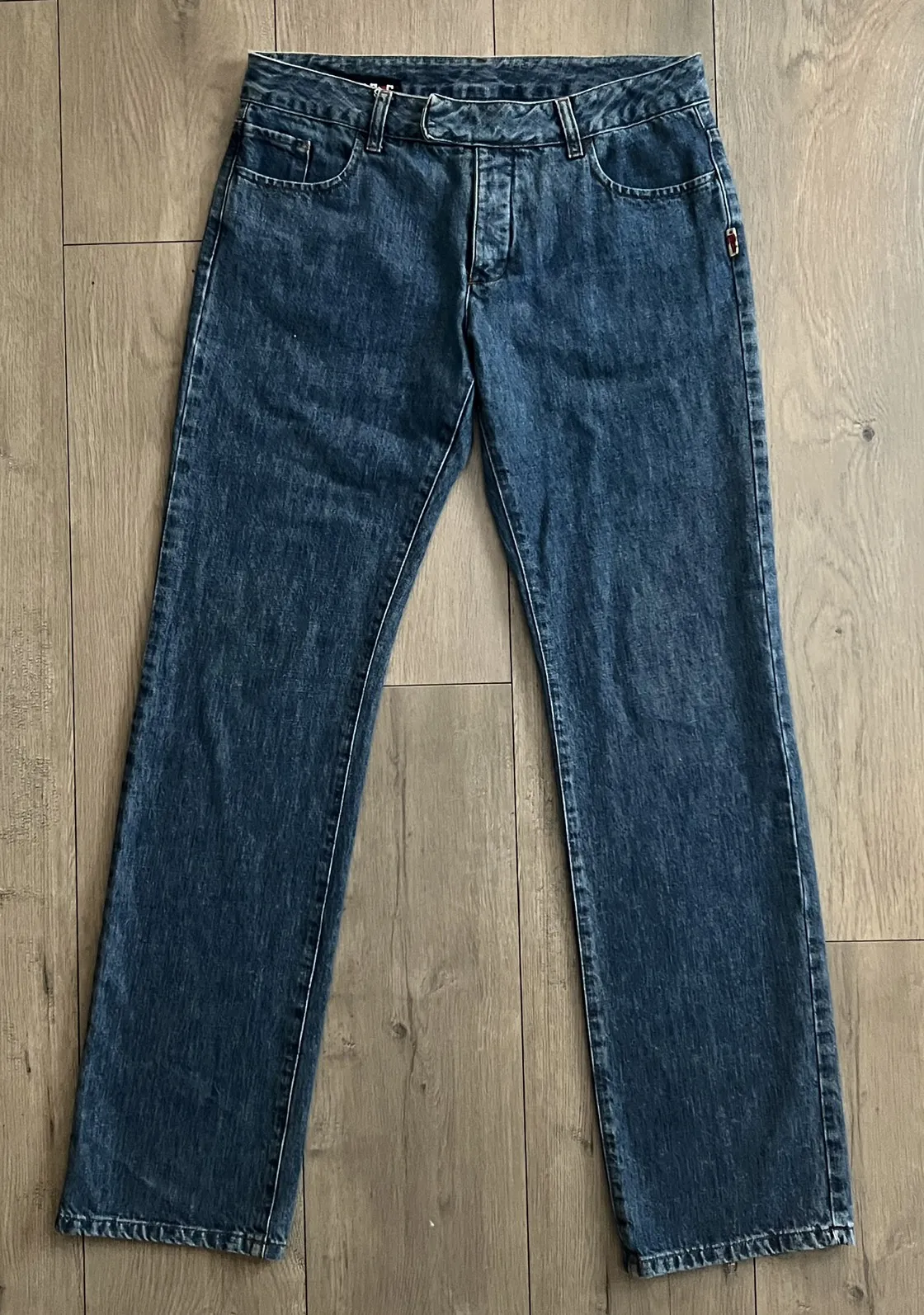 Jean Paul Gaultier Rare Blue Selvedge Straight Cut Denim