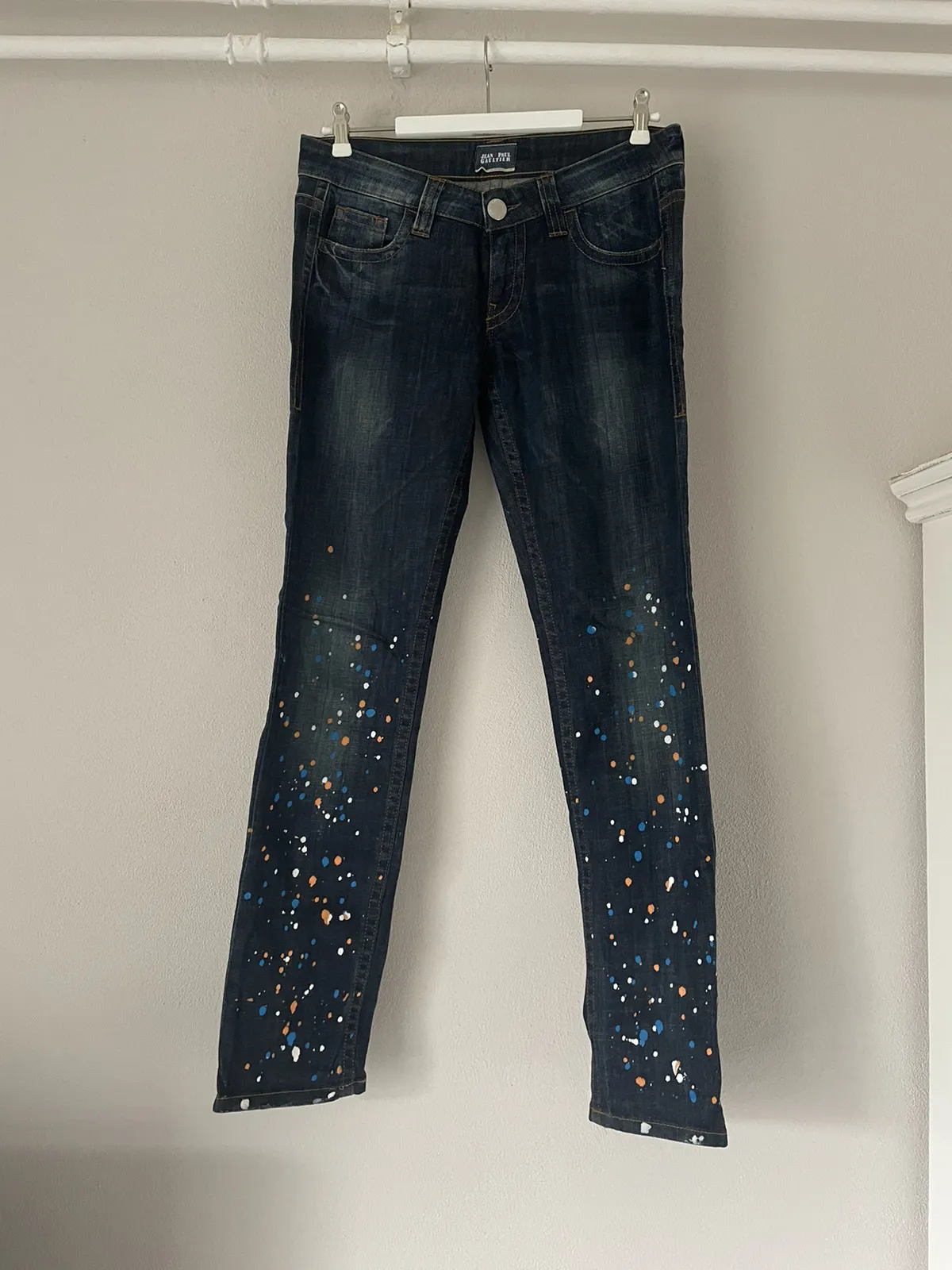 Paint Splatter Jeans