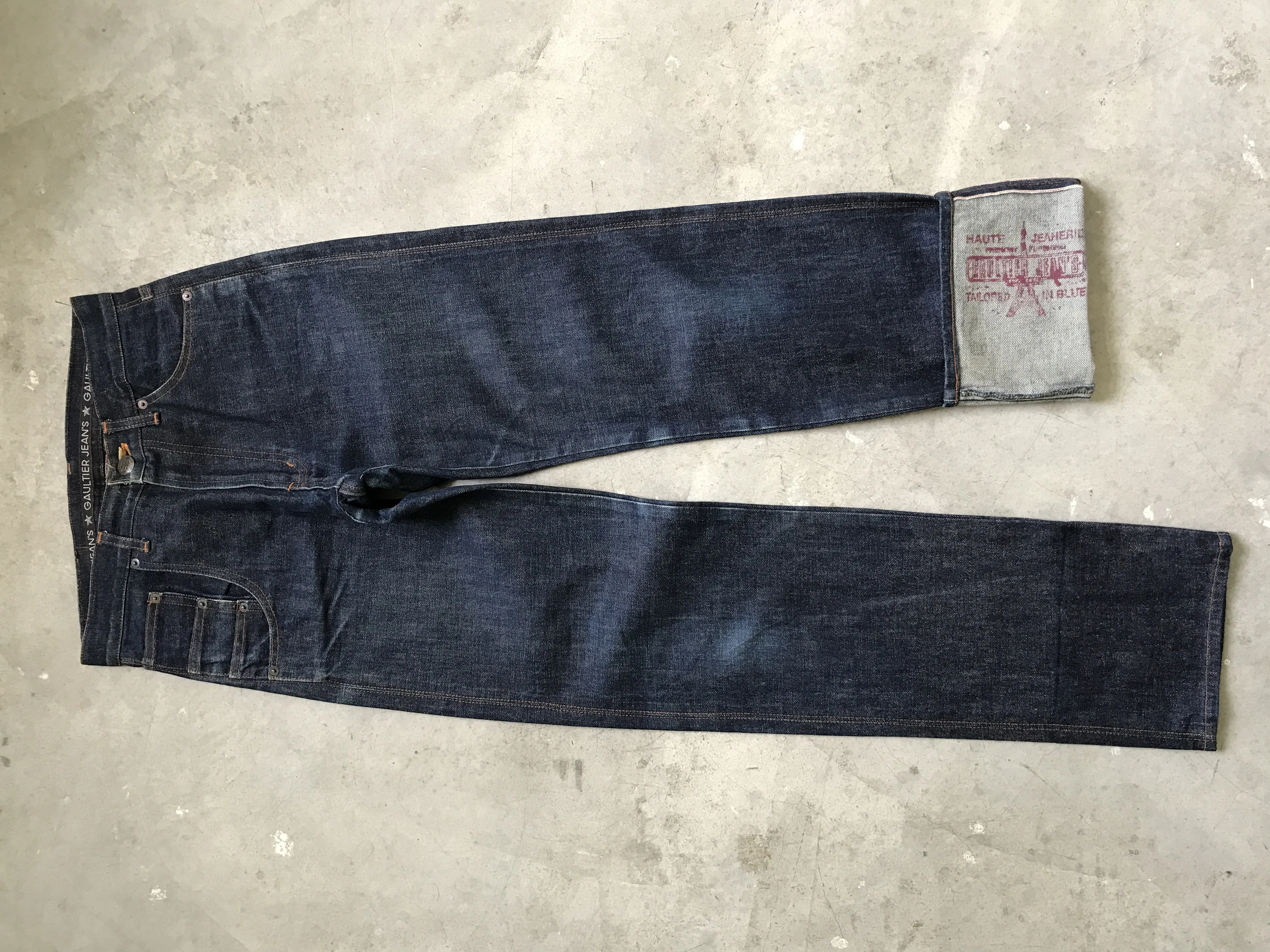 2-D1 - GAULTIER Designer Stylish Selvedge Denim