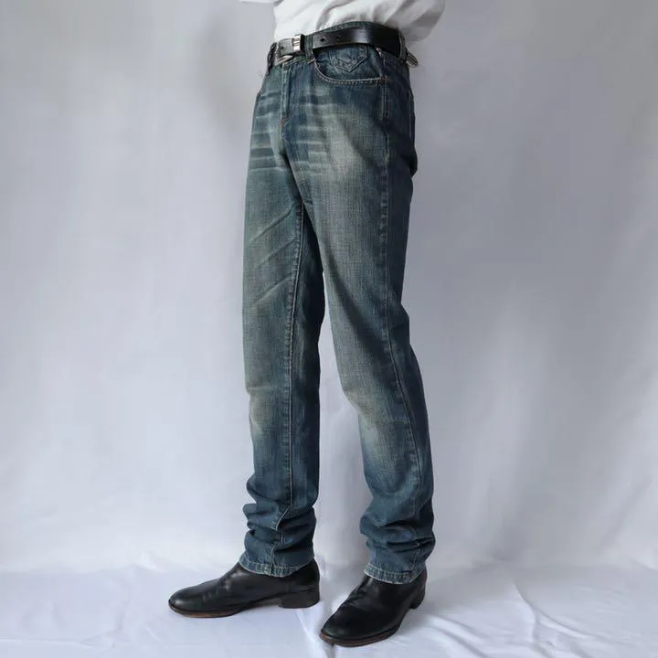 JPG Embroidered Denim Jeans