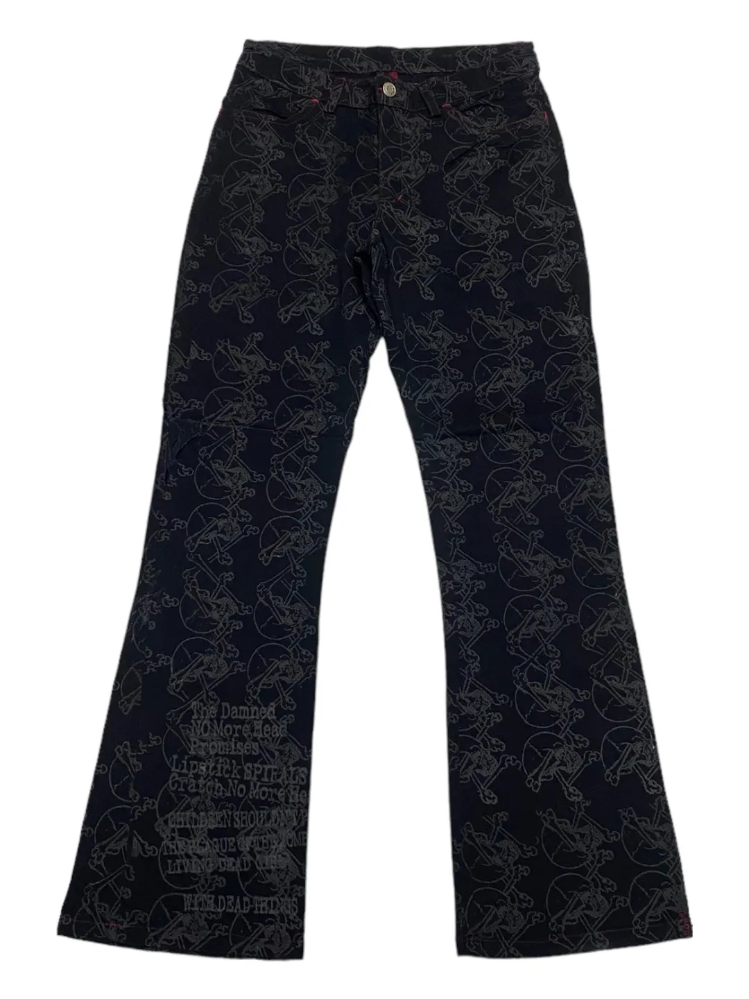 🔥H. Anarchyism For Plus Archival Flare Jean Pants