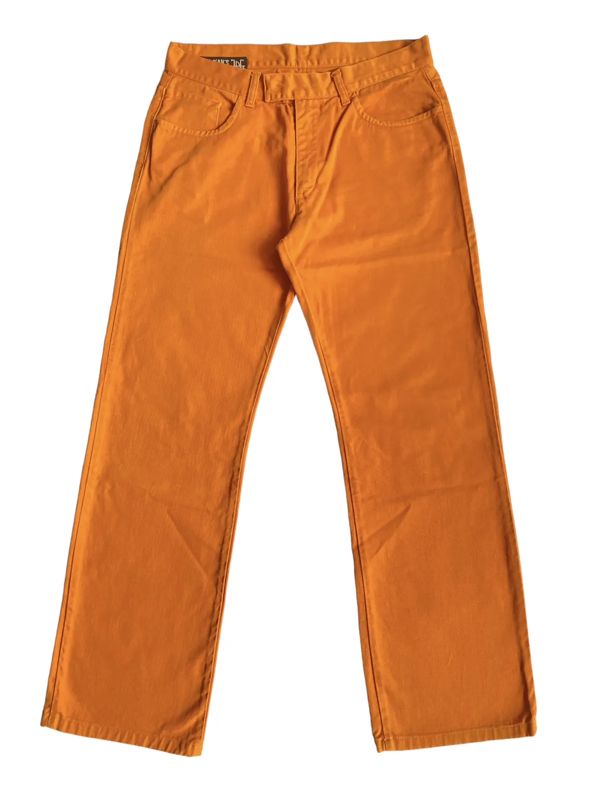 Jean Paul Gaultier 90’s Orange denim jeans