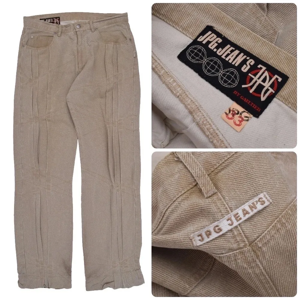 Jean Paul Gaultier JPG 90s hemp pants