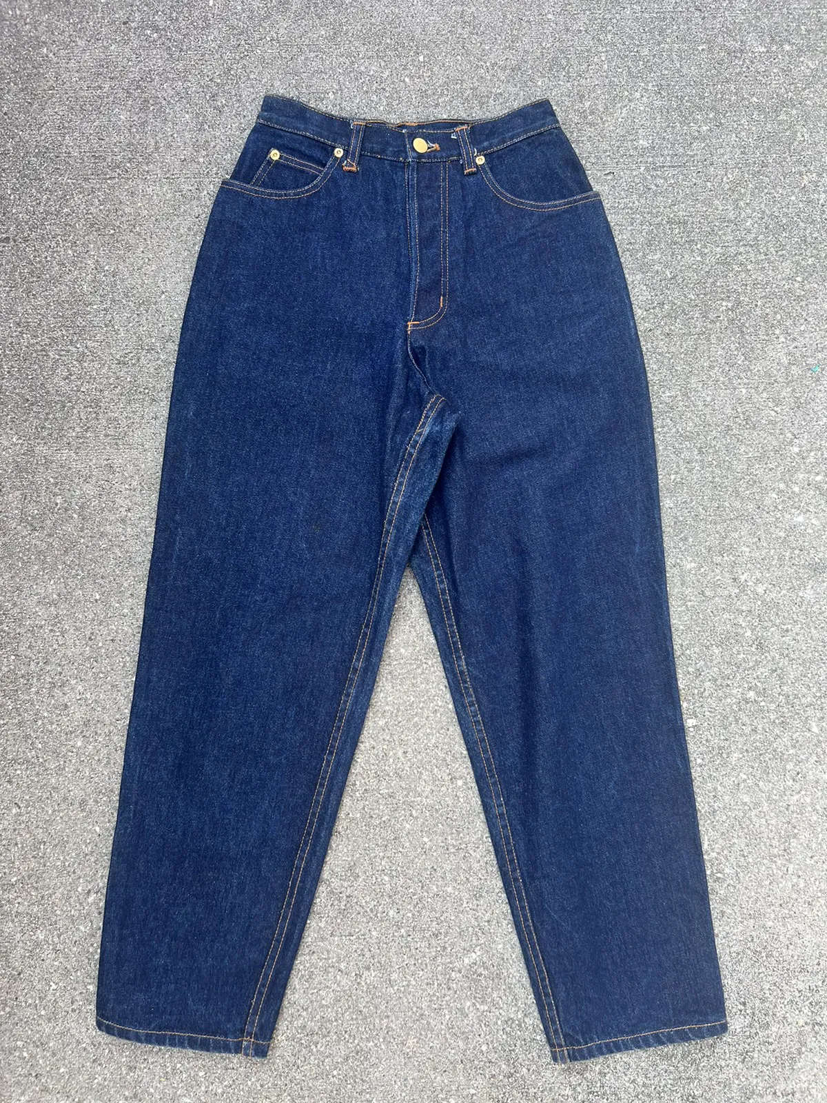 Vintage Gaultier Junior Blue Denim Jeans Size 25 Waist