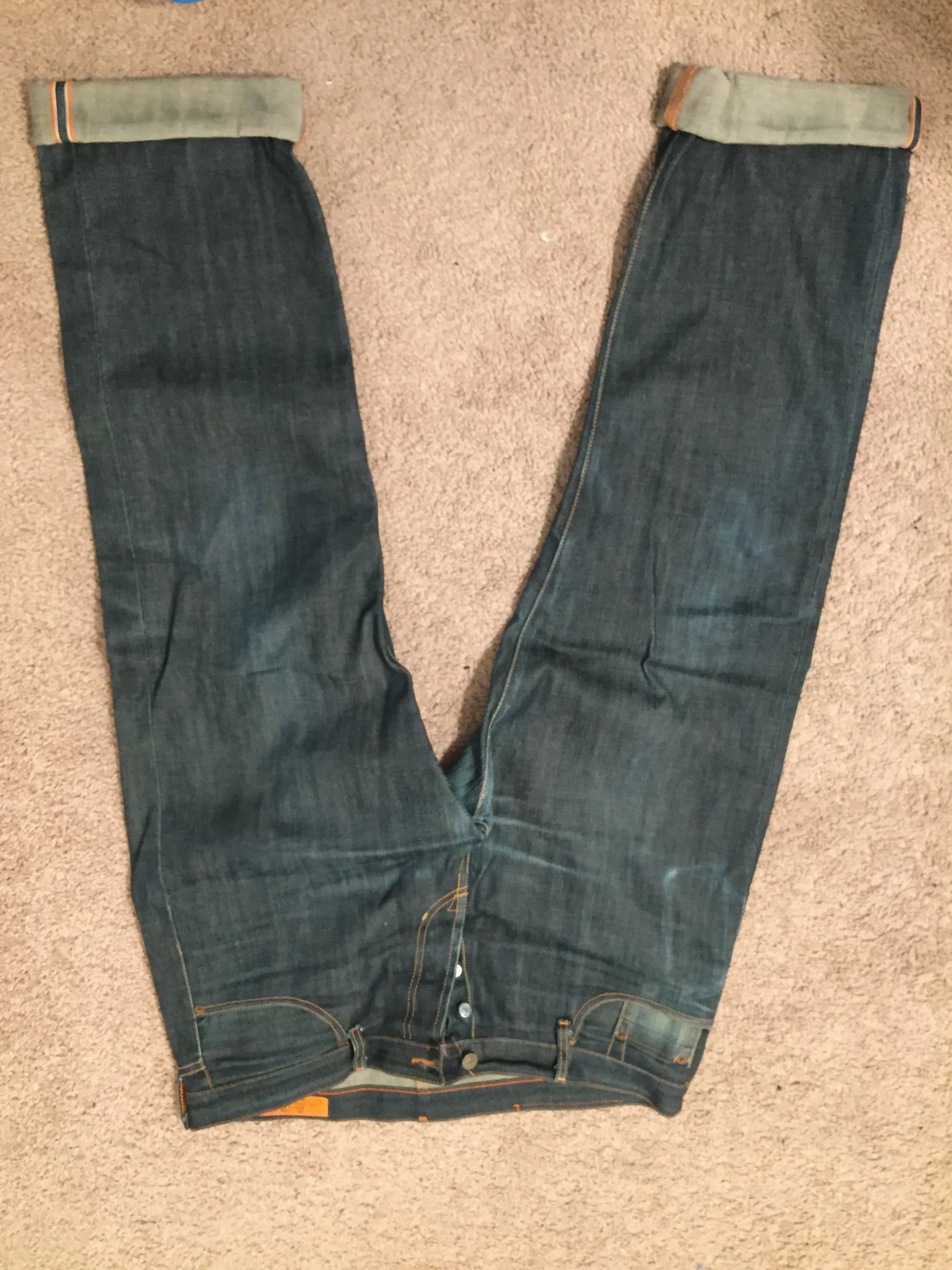 Rocker Jean, Indigo
