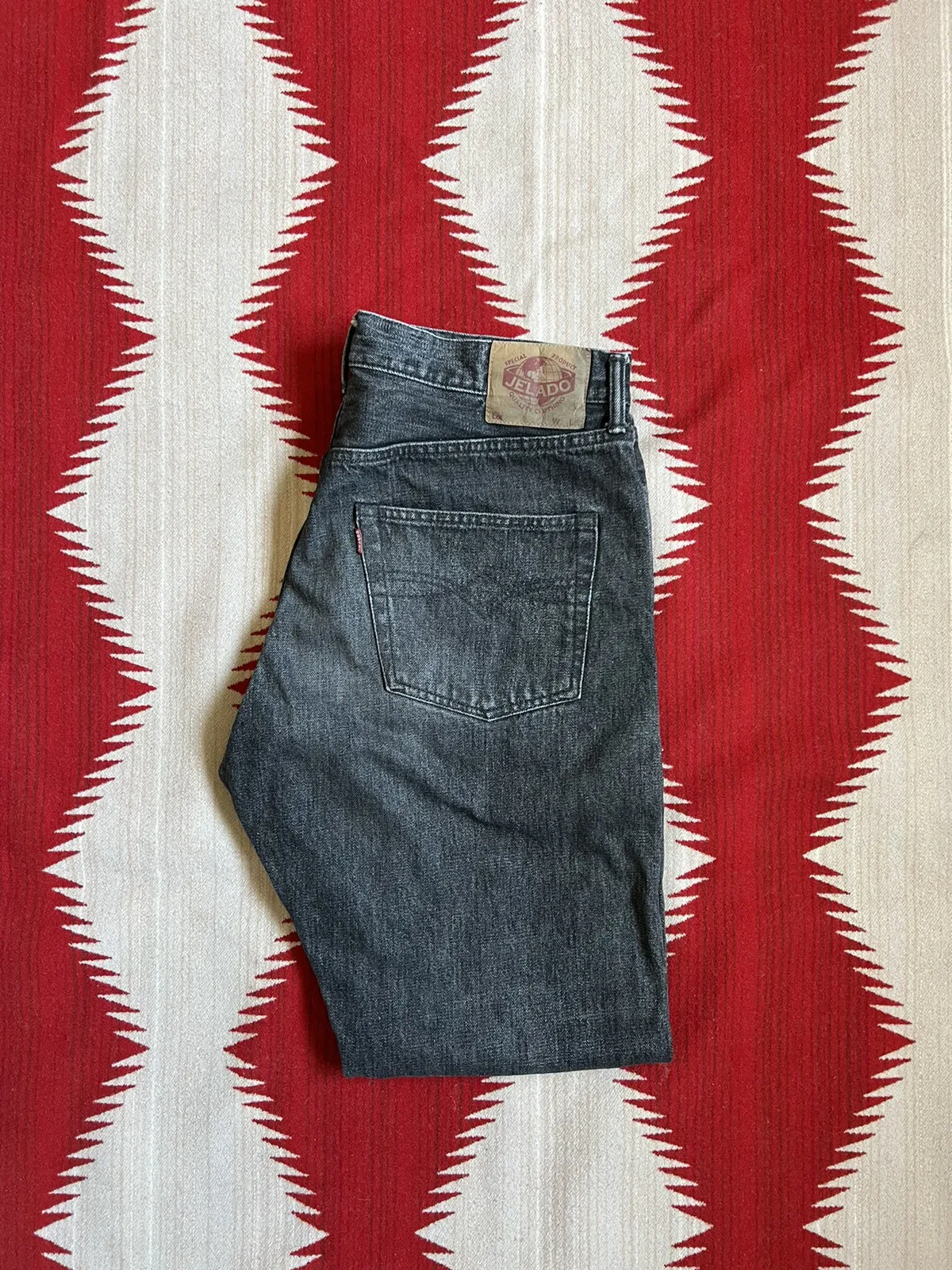 Jelado 66' Denim Jean Black Vintage Finish