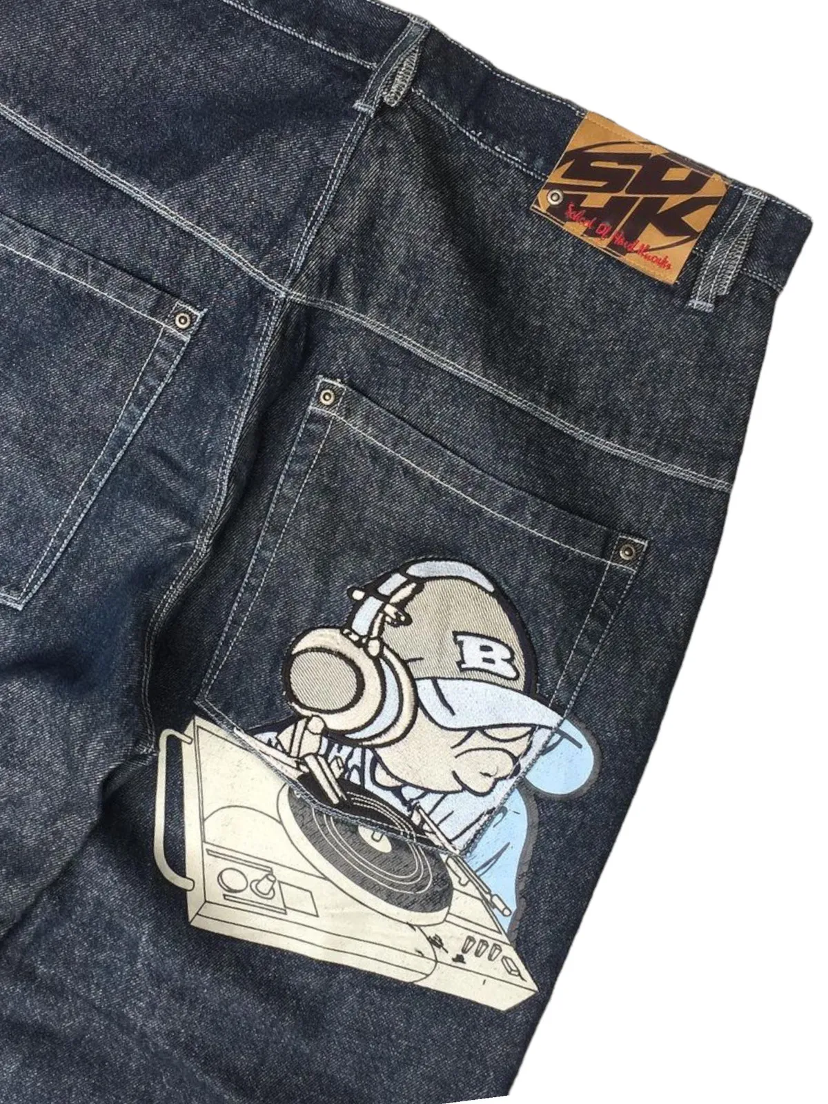 ❤️‍🔥SICK EMBROIDERY❤️‍🔥 Y2K Style Baggys Pants