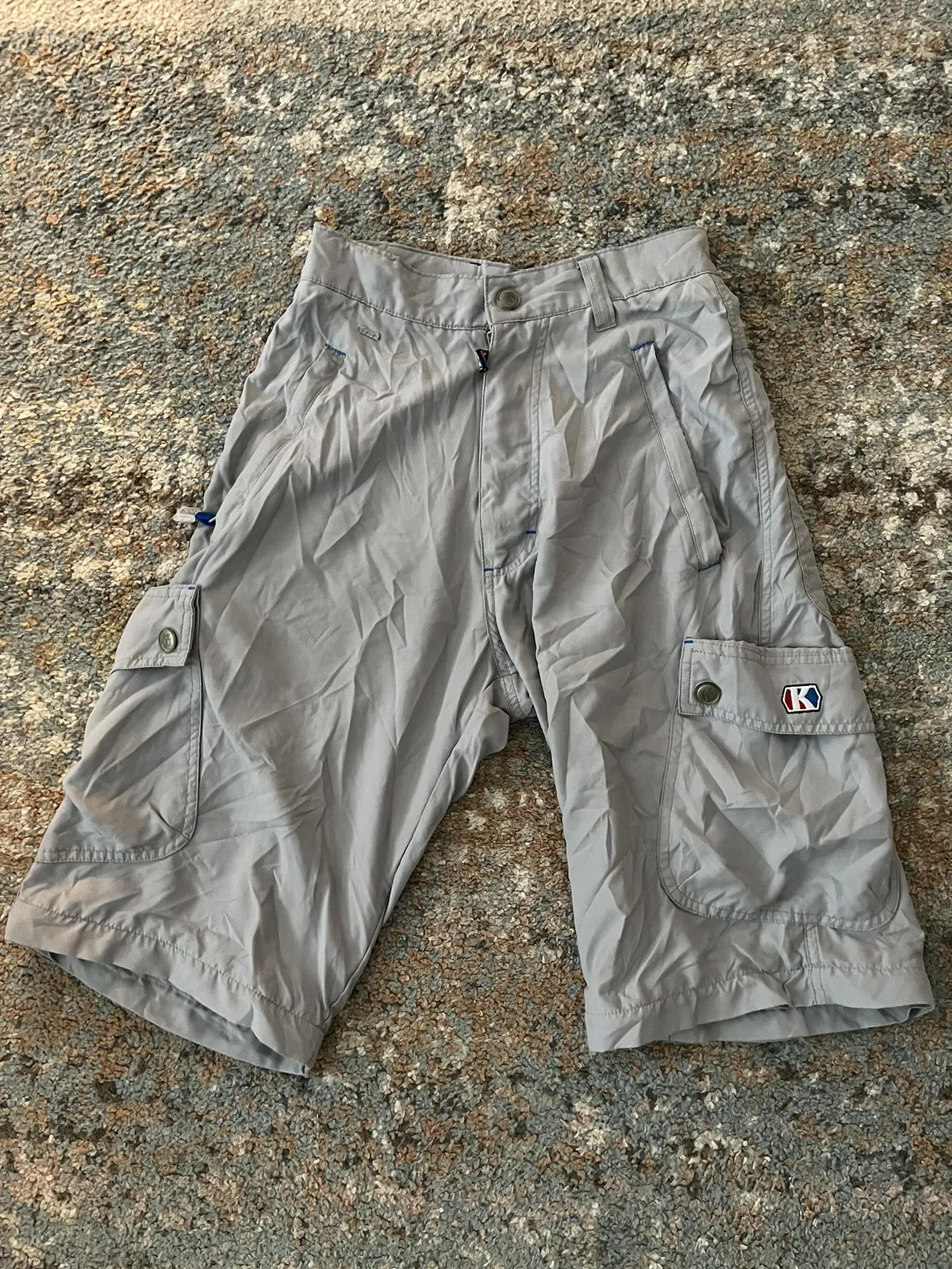 Kik Wear flared nylon shorts 26