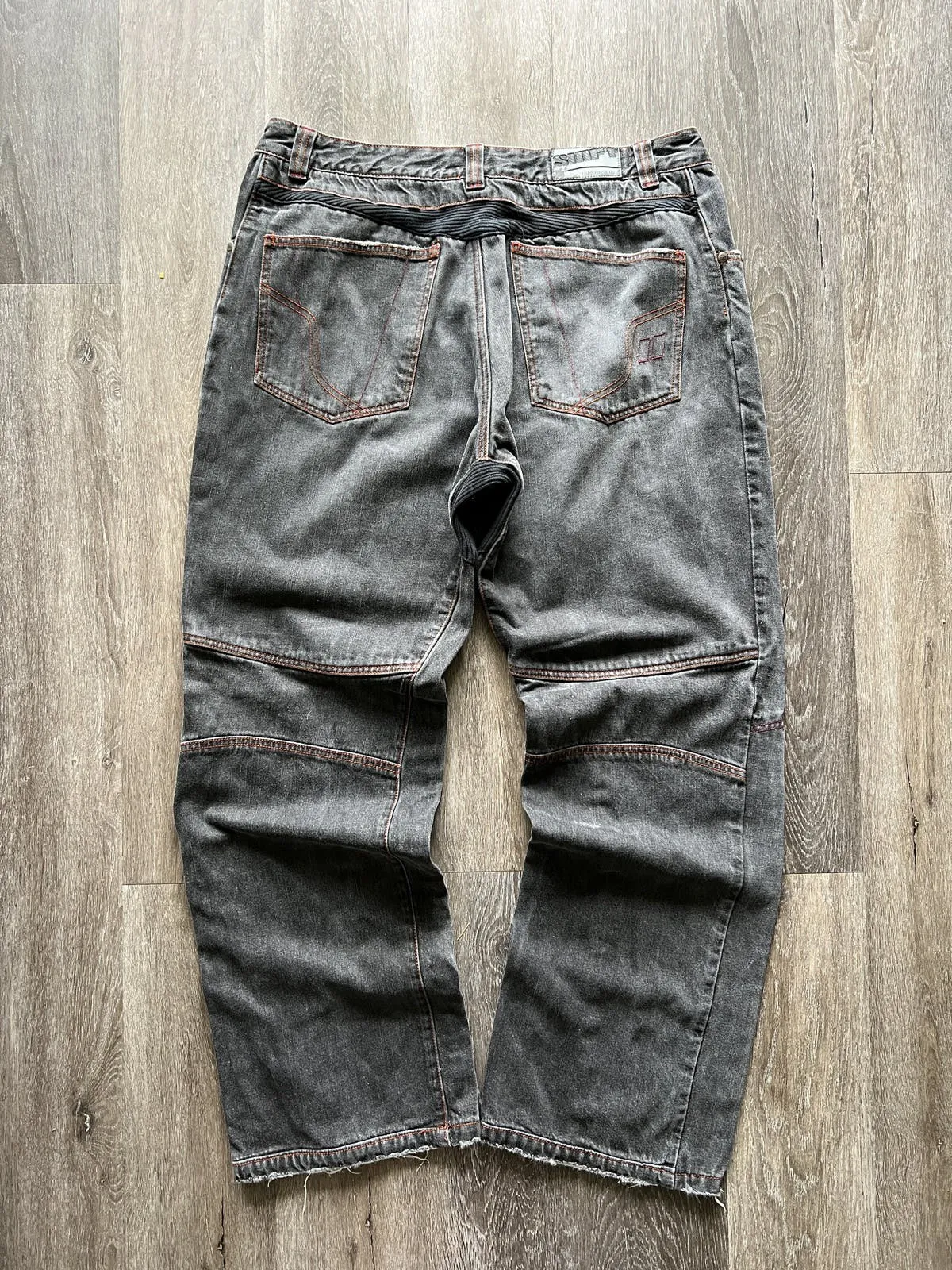 Crazy Vintage Y2K Shift wide leg baggy unique rave jeans