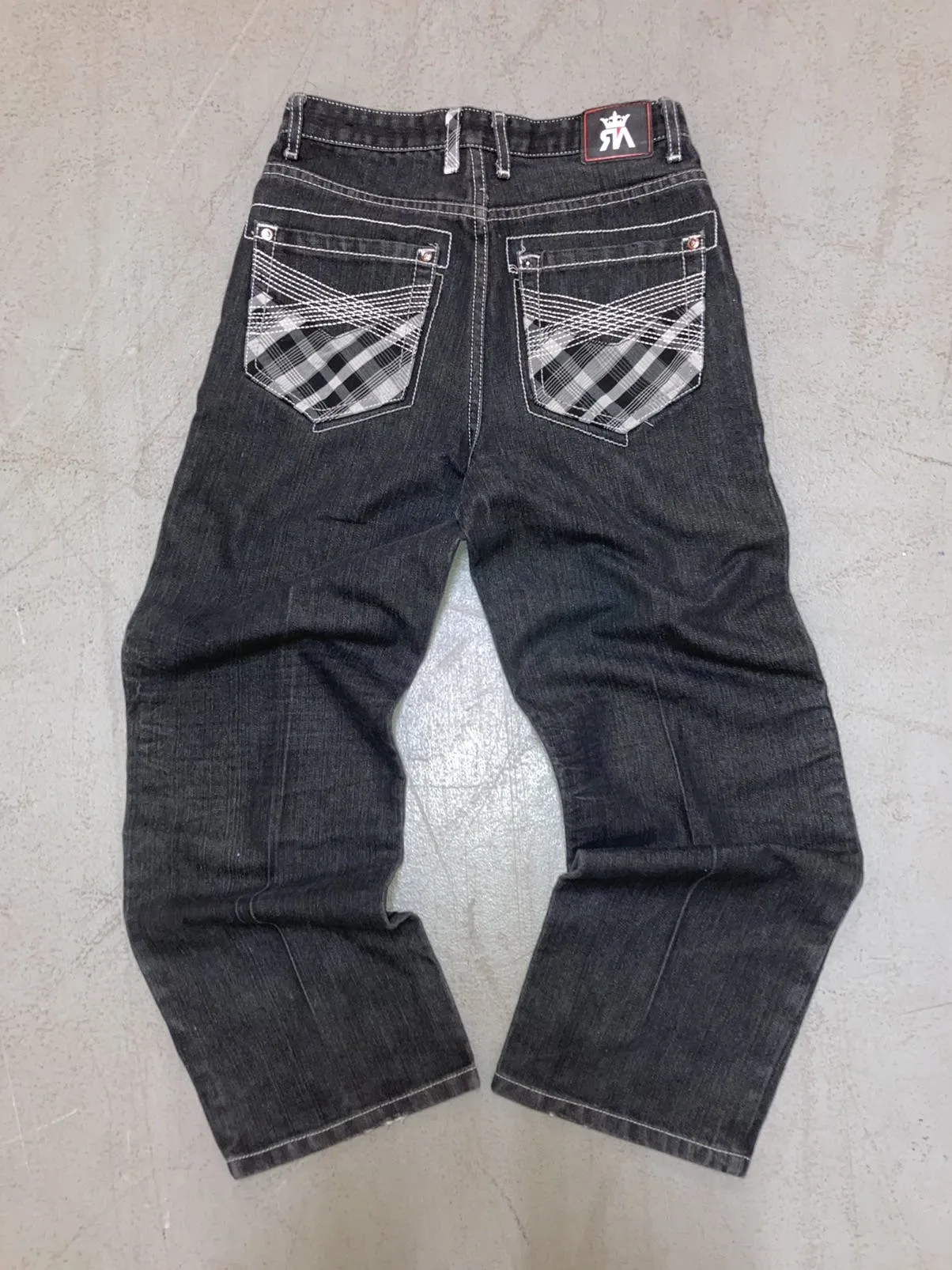 CRAZY VINTAGE Y2K BAGGY JEANS JNCO WIDE LEG SOUTHPOLE