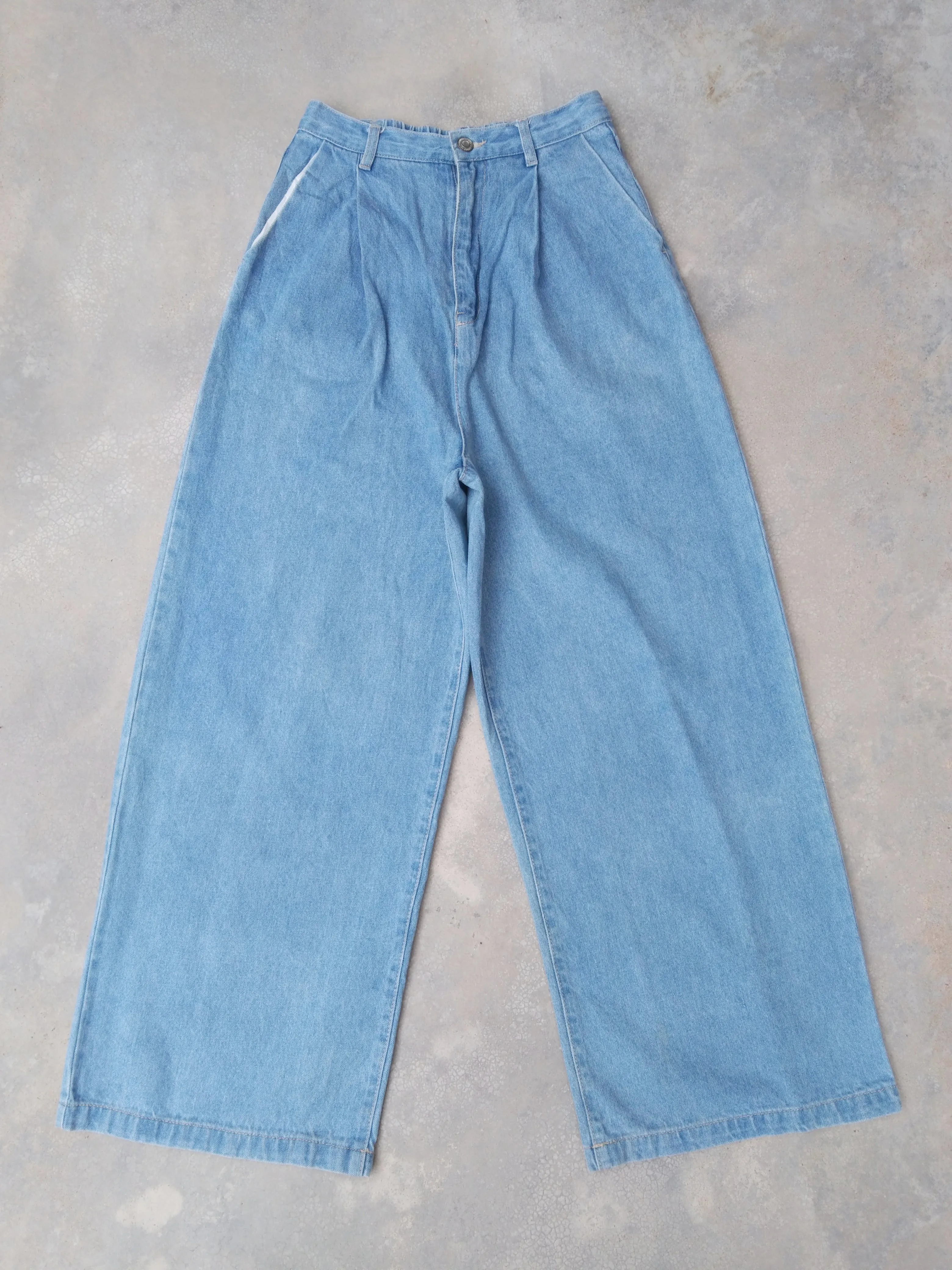 Vintage Wide Leg Baggy Jeans