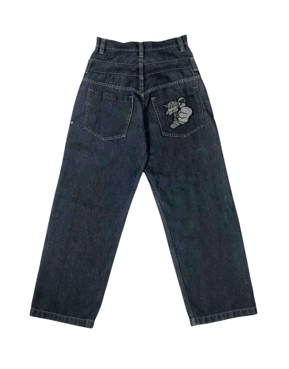 Vintage PJS Surf Baggy Hip Hop Double Waisted Jeans