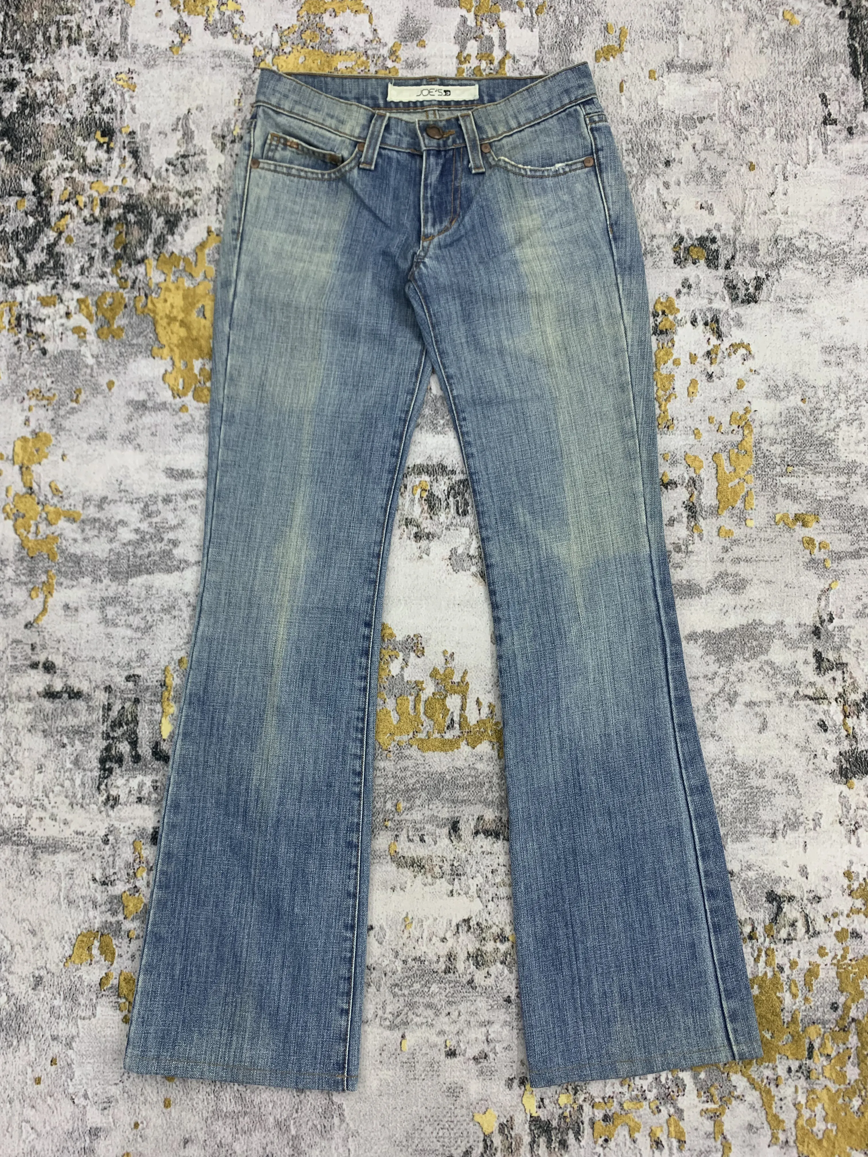 Joe's Tiny Waist Jeans Blue Wash Jeans Faded size 24