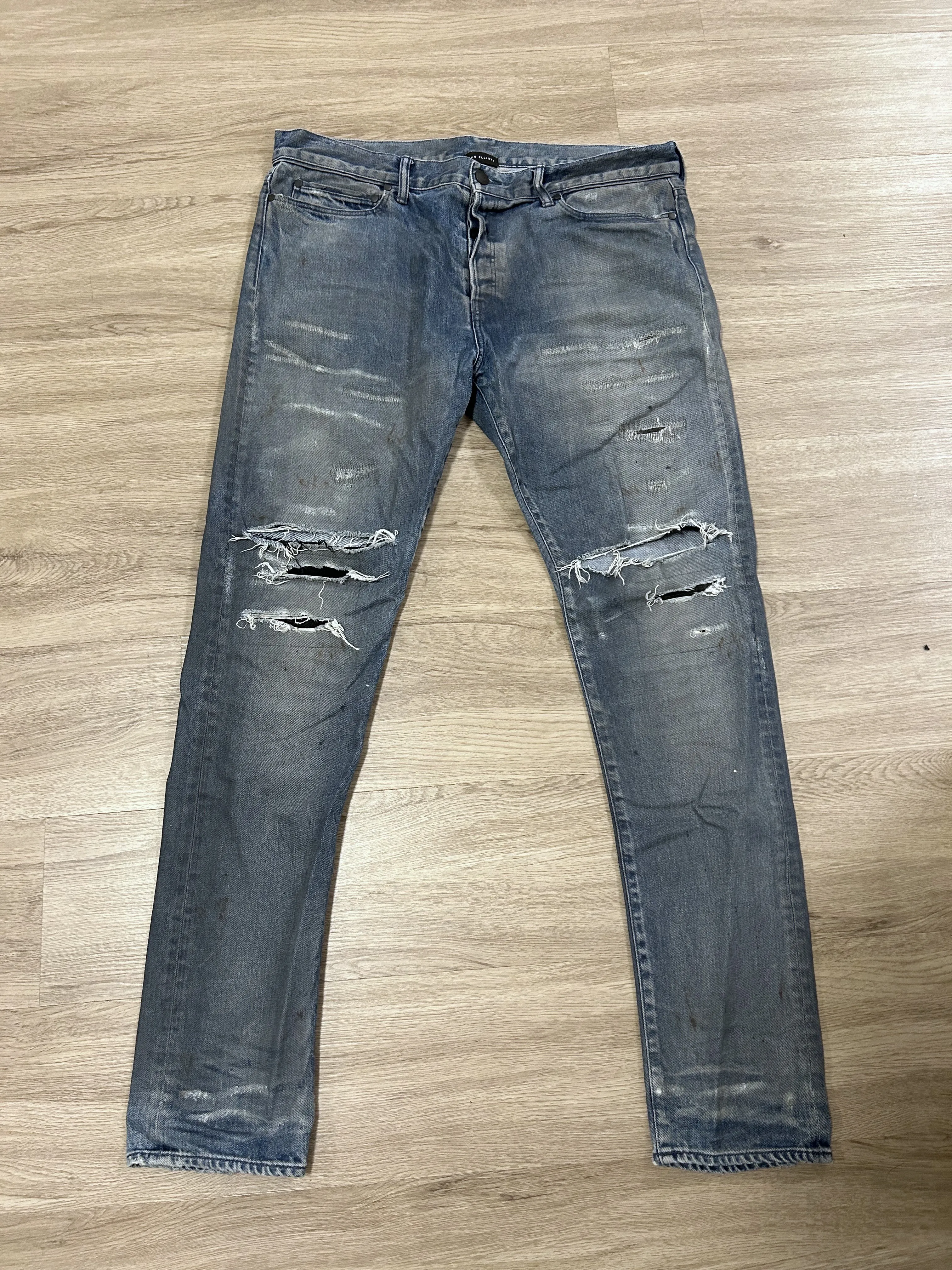 RARE John Elliott The Cast 2 Hanoi Jeans Size 38
