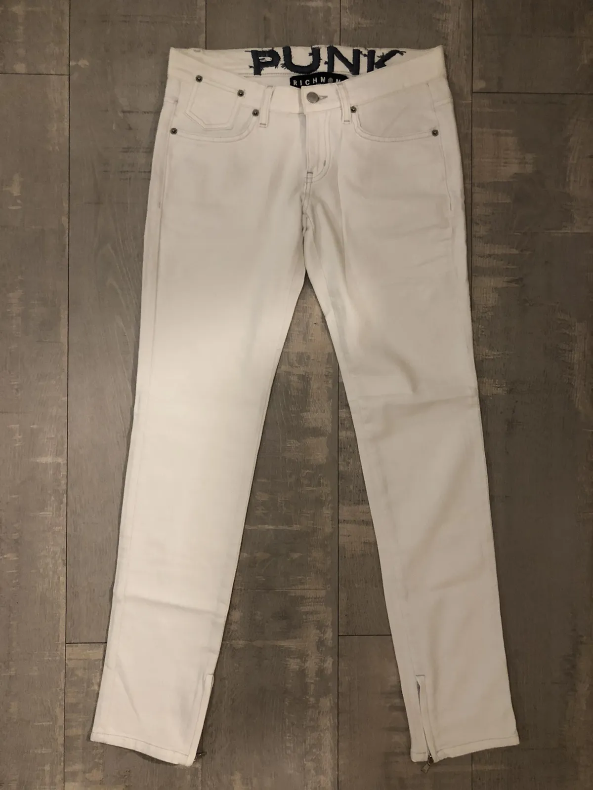 John Richmond White Jeans Pants Trousers