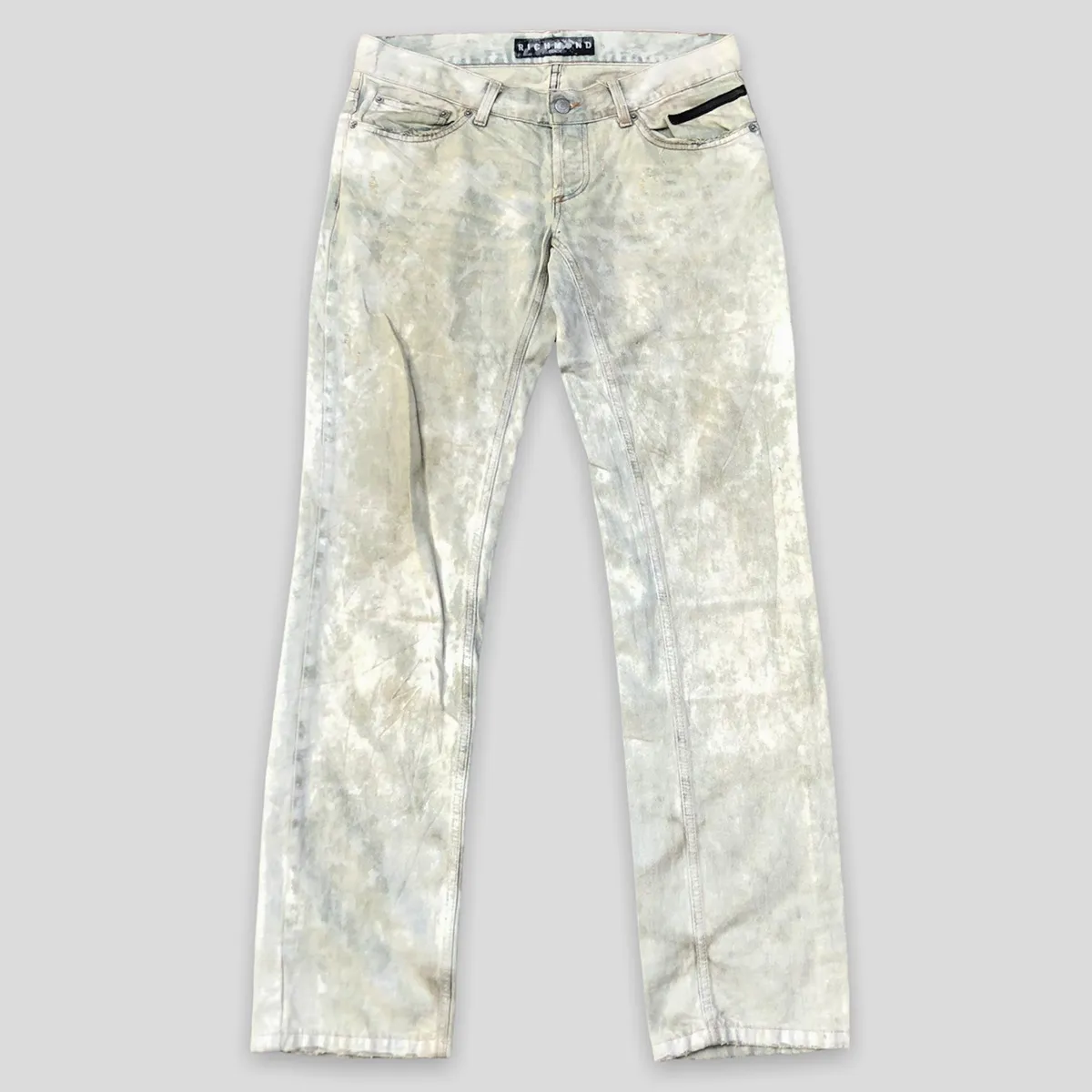Vintage Richmond Denim Glitter Painted Pants